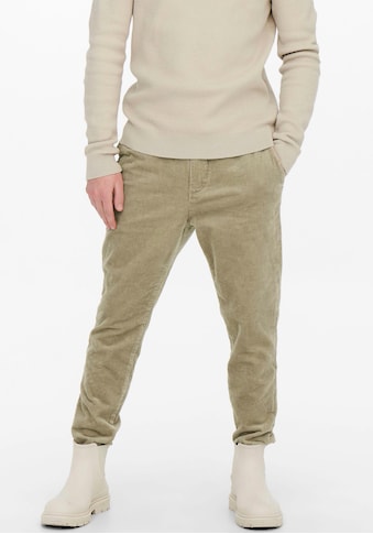 ONLY & SONS Cordschlupfhose »LINUS LIFE CROPPED CORD« kaufen