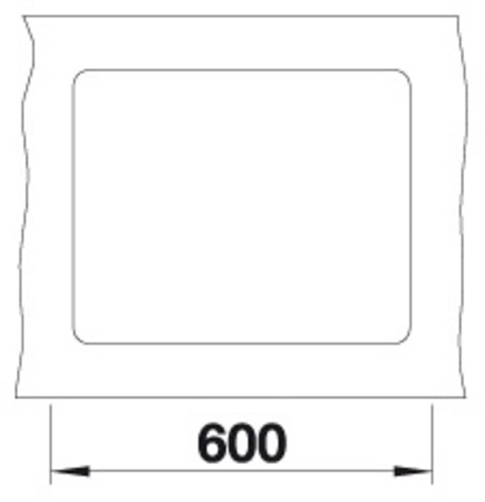 Blanco Granitspüle »SUBLINE 500-F« 1 Stk. tlg. erhältlich in mehreren Farben