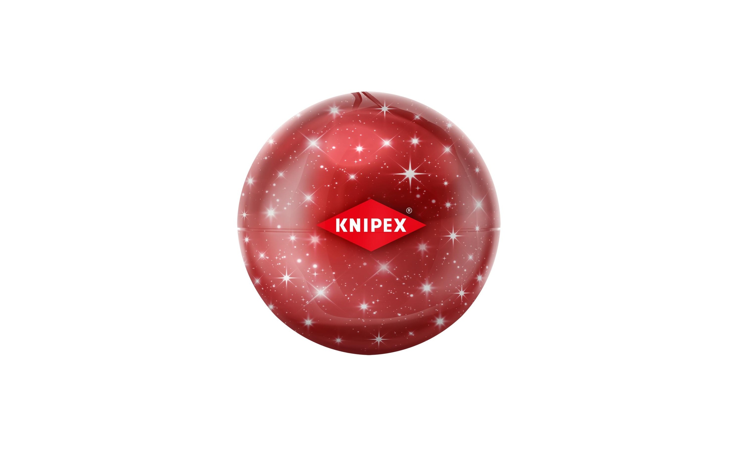 Knipex Wasserpumpenzange »Cobra XS in Weihnachtskugel« 1 Stk. tlg. Dauerhaft sicheres Greifen durch hohe Verschleissfestigkeit