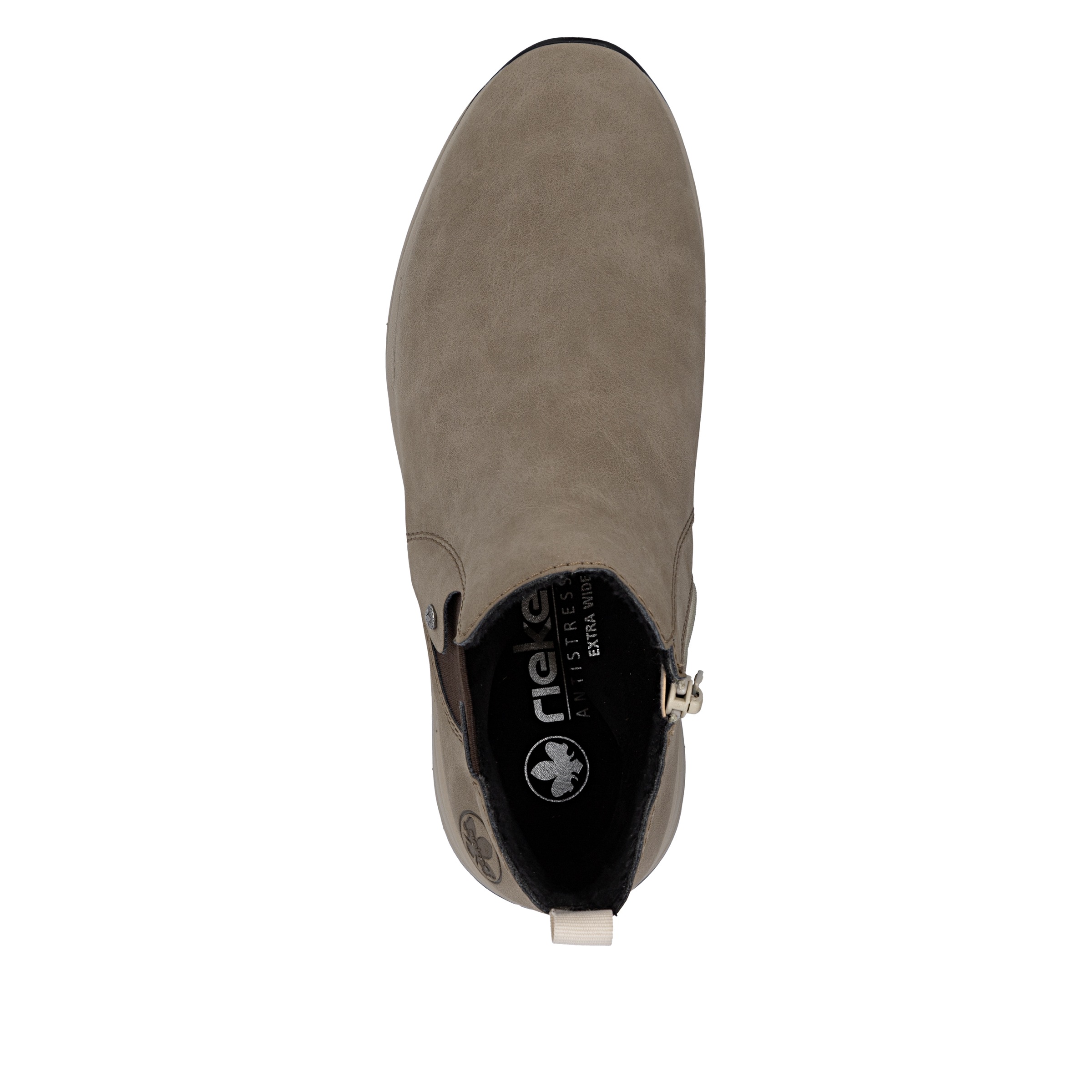 Rieker Slip-On Sneaker, Boots, Stiefelette, High Top Sneaker, Keilboots mit Stretcheinsatz