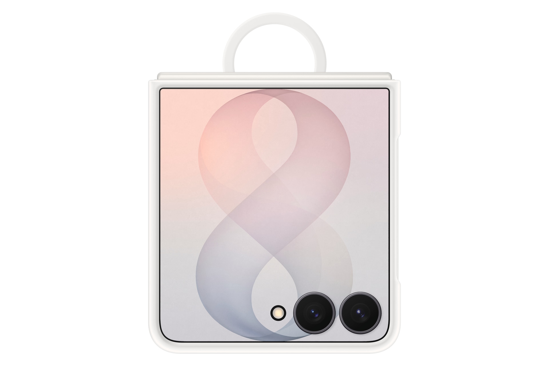 Samsung Smartphone-Hülle »Silicone Ring Magnet Case für Galaxy Flip8« Smartphones Backcover, Schutzhülle, Handyschutzhülle, Case, Schutzcase, stoßfest