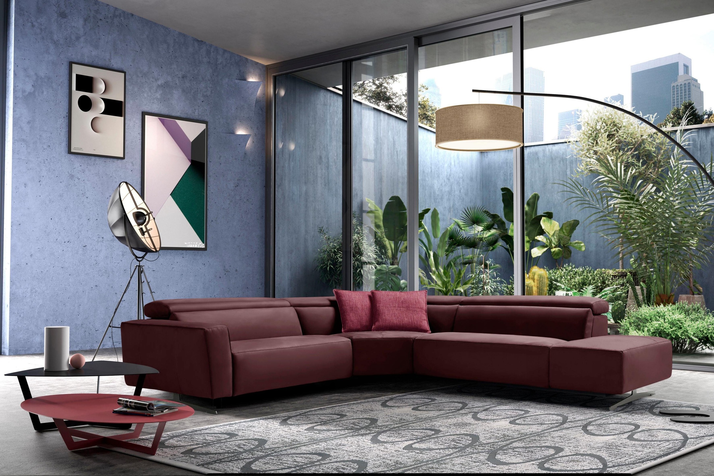 Egoitaliano Ecksofa »Stefanie-e, Designsofa der Extraklasse, bequem mit hoh günstig online kaufen