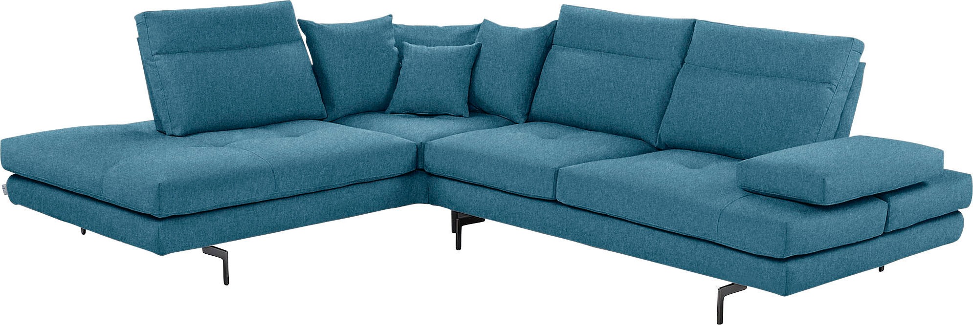 CALIA ITALIA Ecksofa »Toby Wing, Komfortsofa mit Sitzkomfort der Extraklass günstig online kaufen