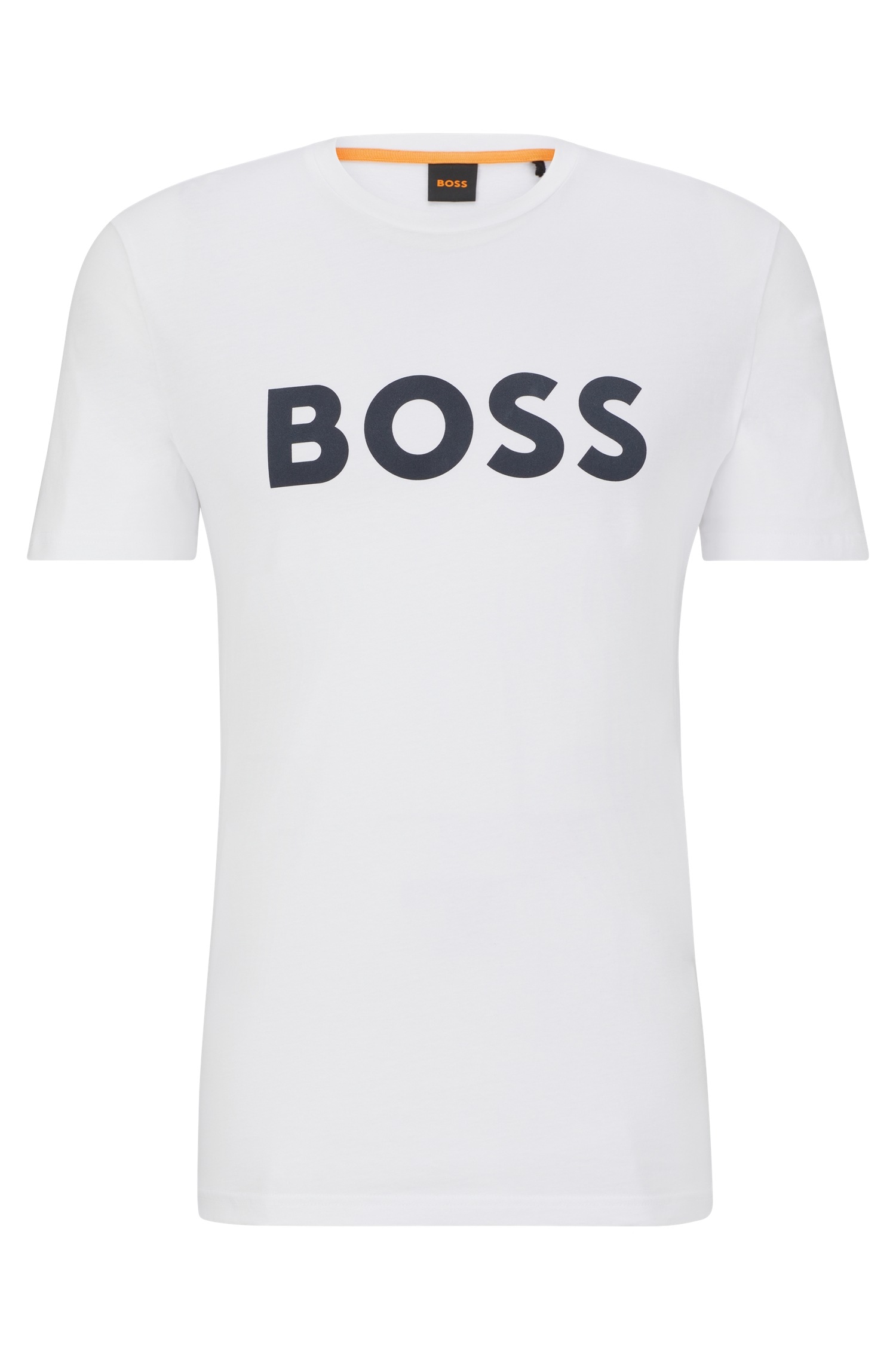 BOSS ORANGE T-Shirt »Thinking«, mit großem BOSS Druck auf der Brust