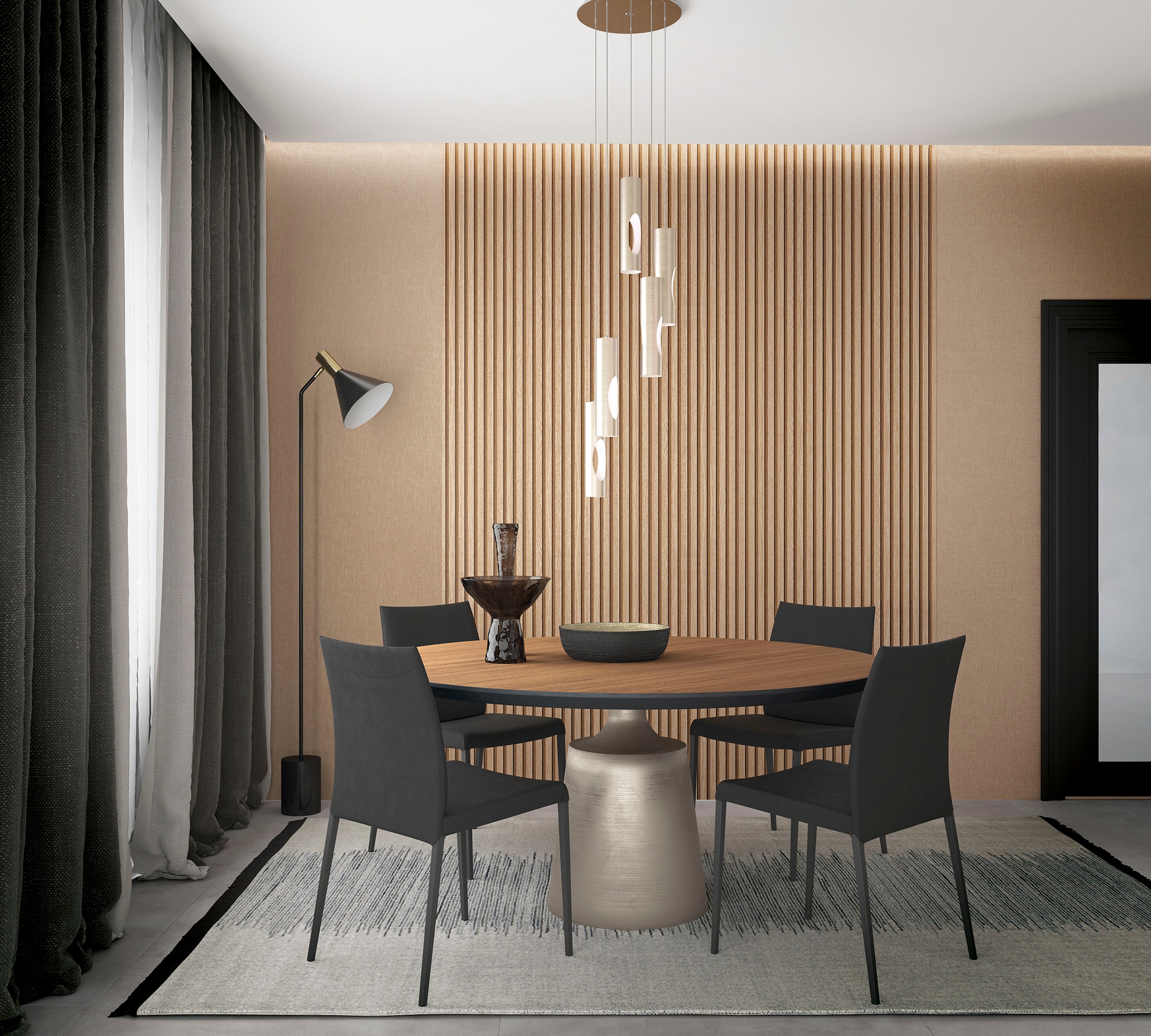 Marburg Vliestapete »Finesse« matt geprägt moderne Tapete für Wohnzimmer Schlafzimmer Küche