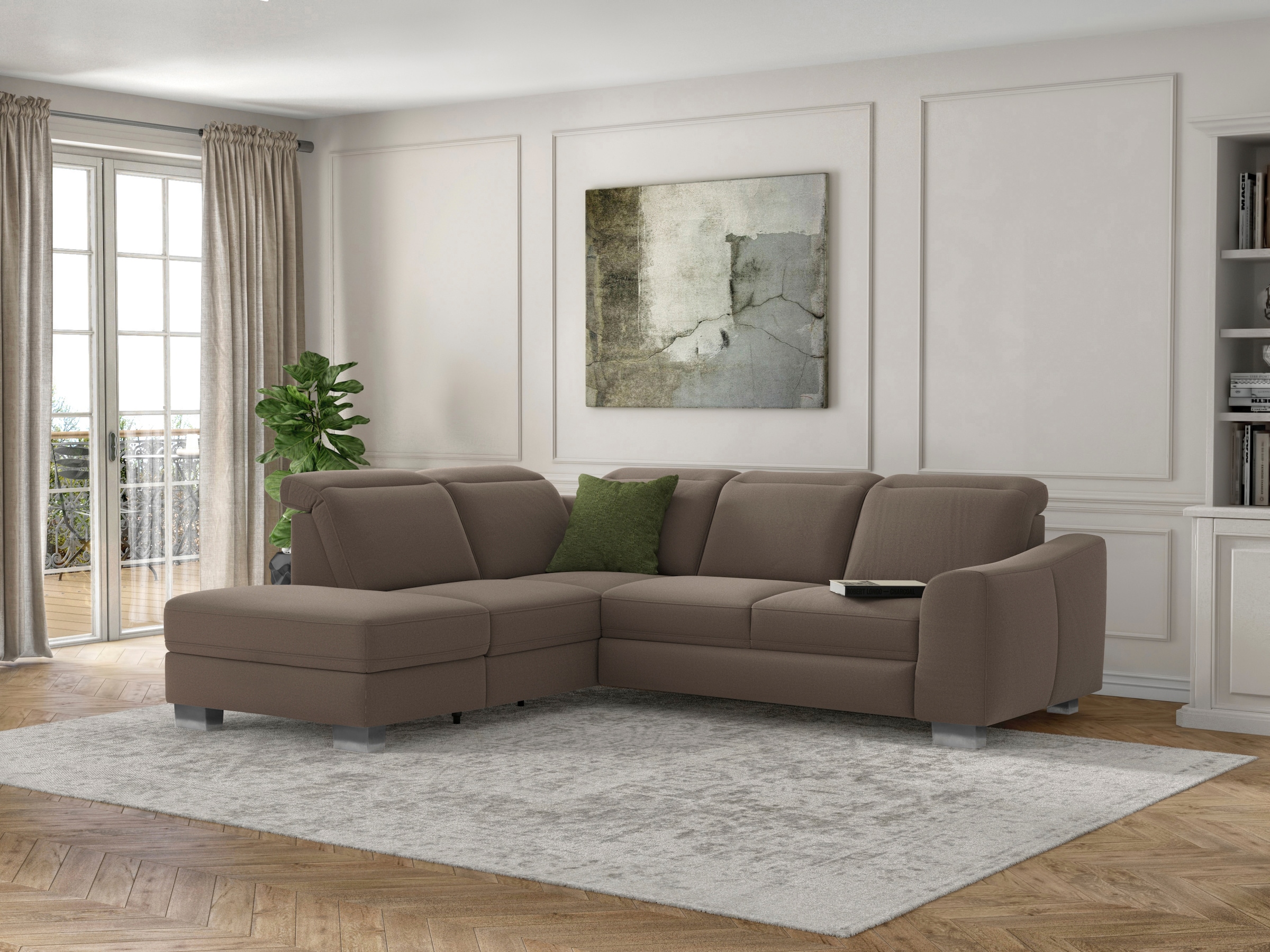 sit&more Ecksofa Dundee L-Form, mit Federkern günstig online kaufen
