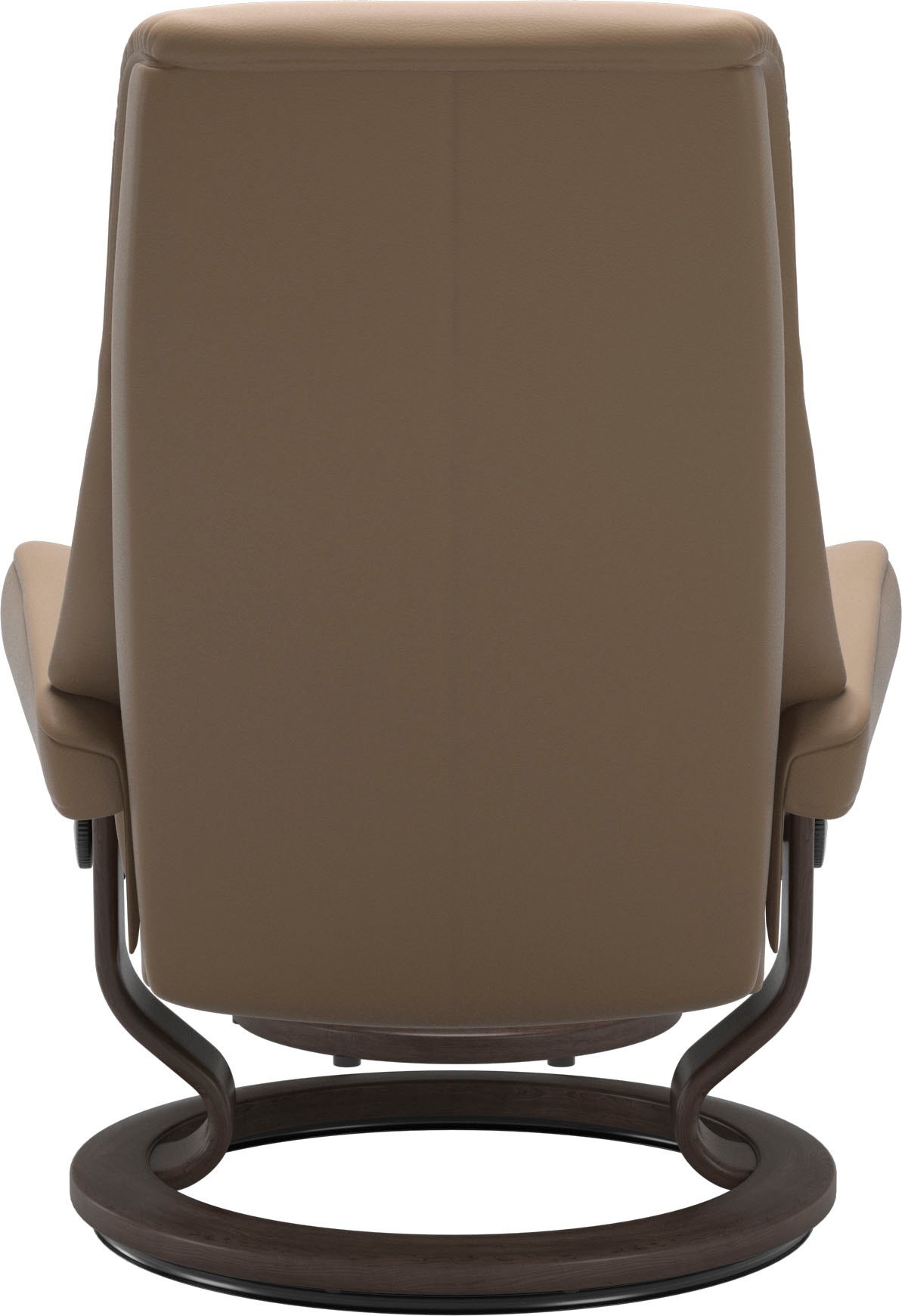 Stressless® Relaxsessel »View«, (Set, Relaxsessel mit Hocker), mit Classic Base, Größe S,Gestell Wenge