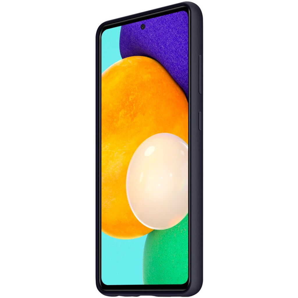 Samsung Smartphone-Hülle »Silicone Cover für Galaxy A52«, Galaxy A52, 16,5 cm (6,5 Zoll)