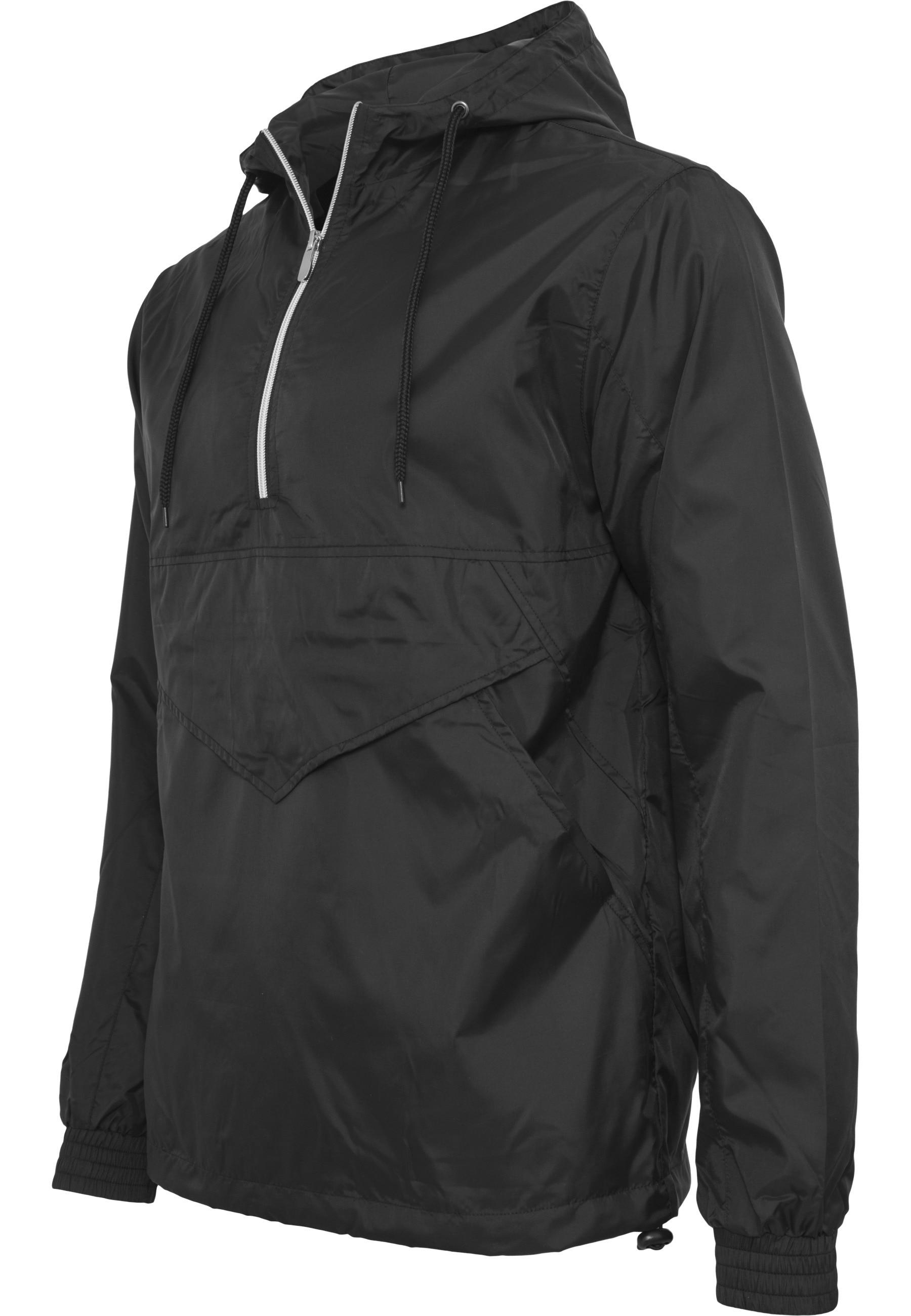 URBAN CLASSICS Windbreaker »Urban Classics Herren Pull Over Windbreaker« 1 Stk. tlg. mit Kapuze