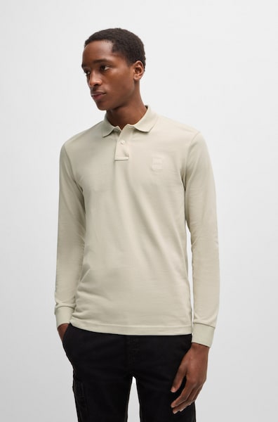 Boss Orange Poloshirt »Passerby« Mit Boss-Logobadge