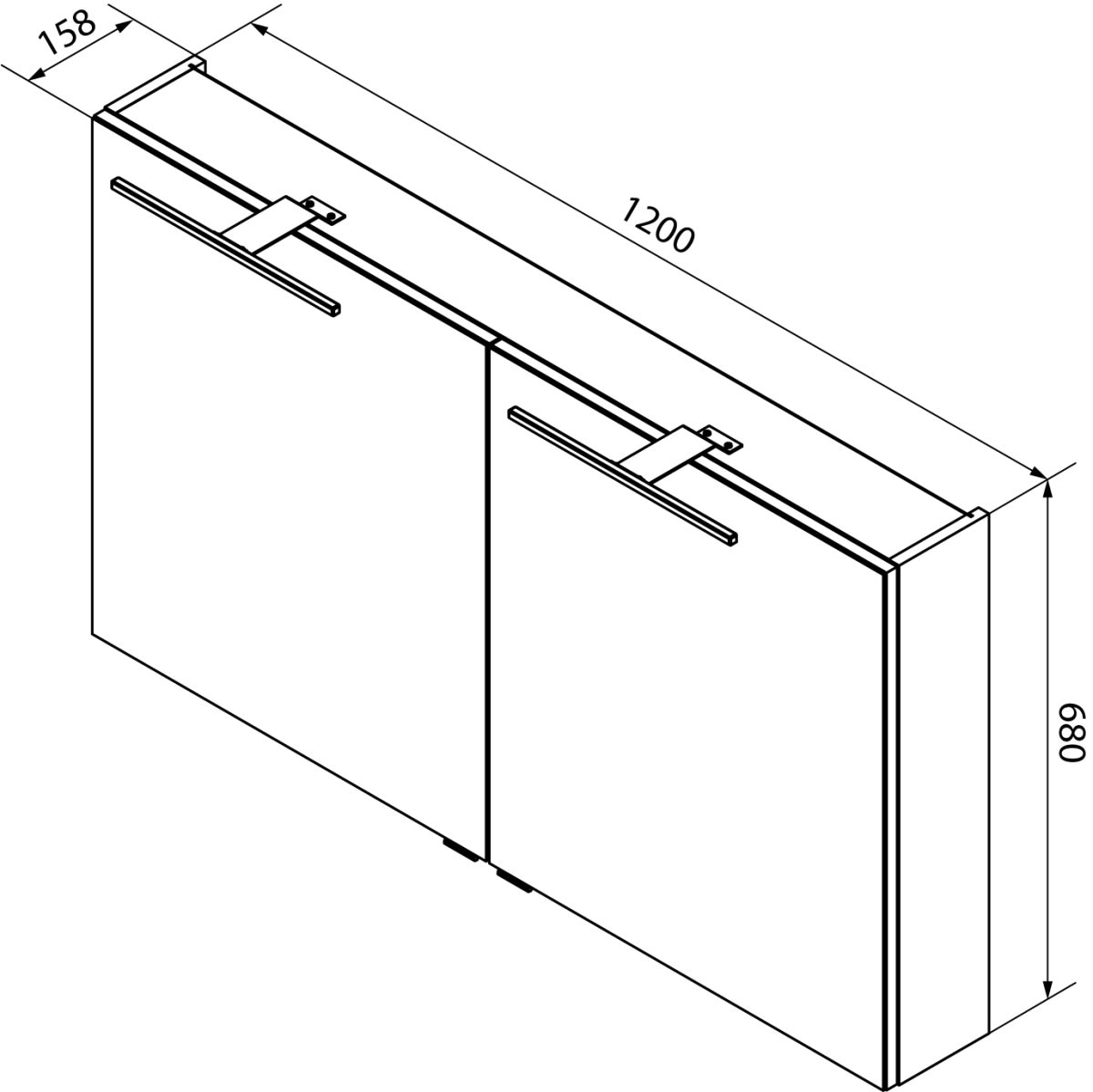 welltime Spiegelschrank »Lacona«