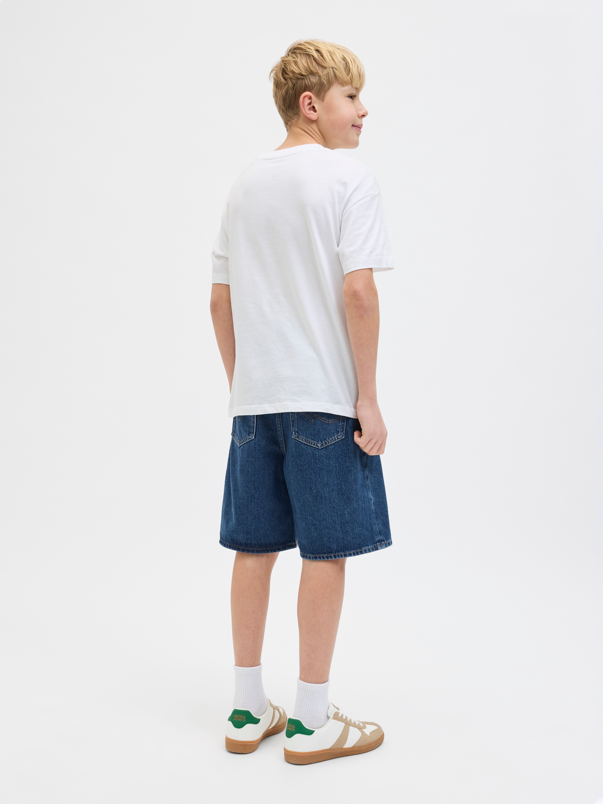 Jack & Jones Junior Shorts »JJITONY locker geschnitten für angenehmes Tragegefühl«  unifarben, modisch, regular fit, Web,
