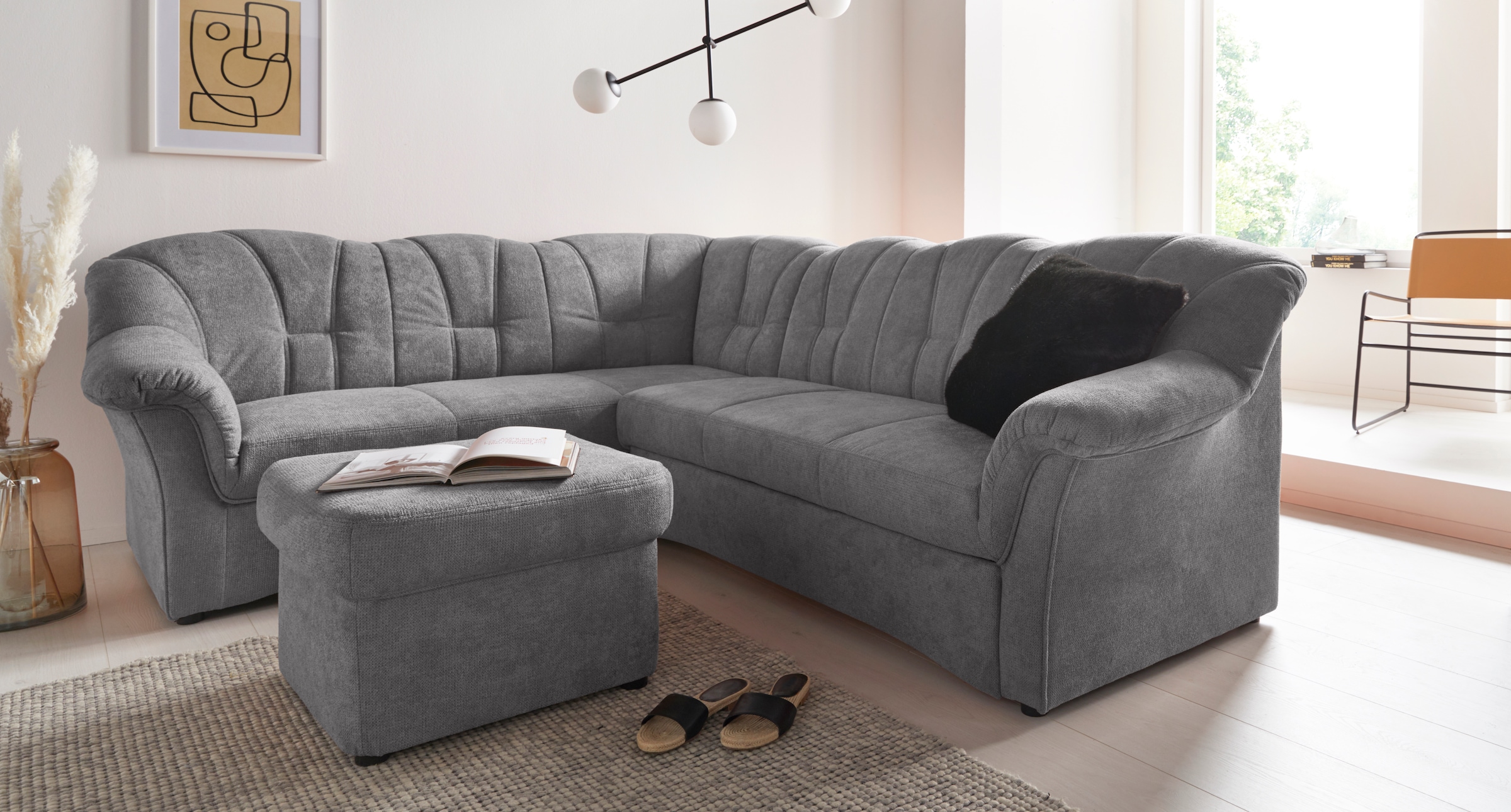 DOMO collection Hocker »Papenburg« in großer Farbvielfalt