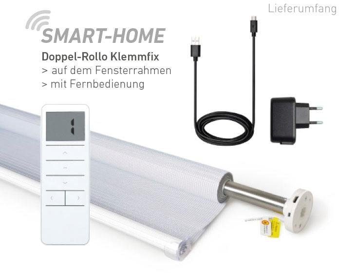 Good Life Elektrisches Rollo »Aline - SMART HOME«, Lichtschutz, ohne Bohren,  mit Fernbedienung online bestellen