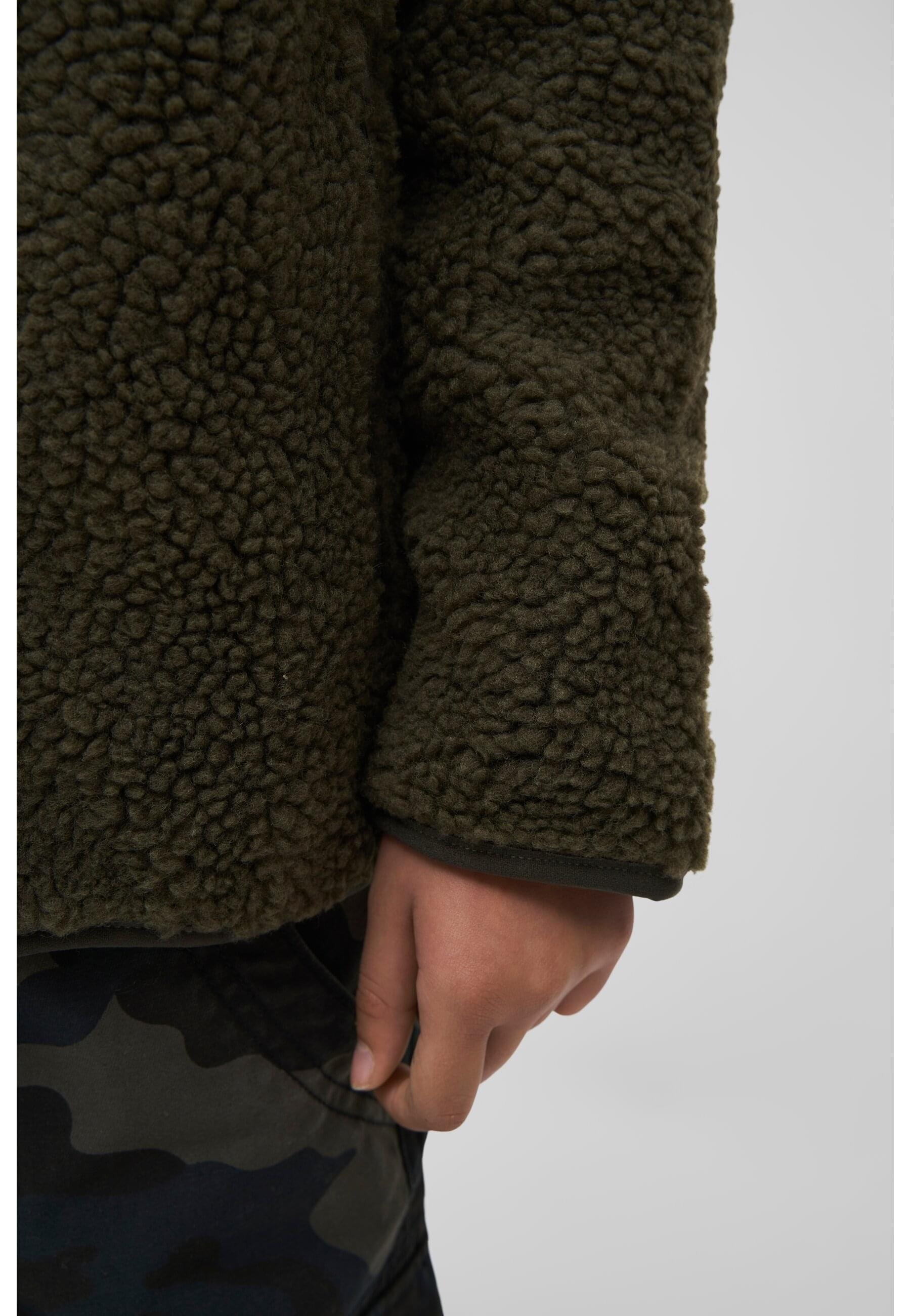 Brandit Allwetterjacke »Brandit Damen Kids Teddyfleecejacket Hood« 1 Stk. tlg. mit Kapuze