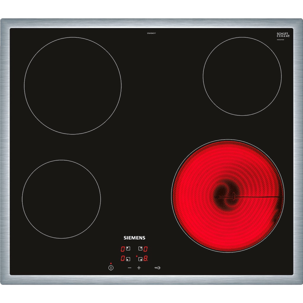 SIEMENS Backofen-Set »EQ112KA0ZM«, HB113FBS1, mit Teleskopauszug nachrüstbar, (Set)