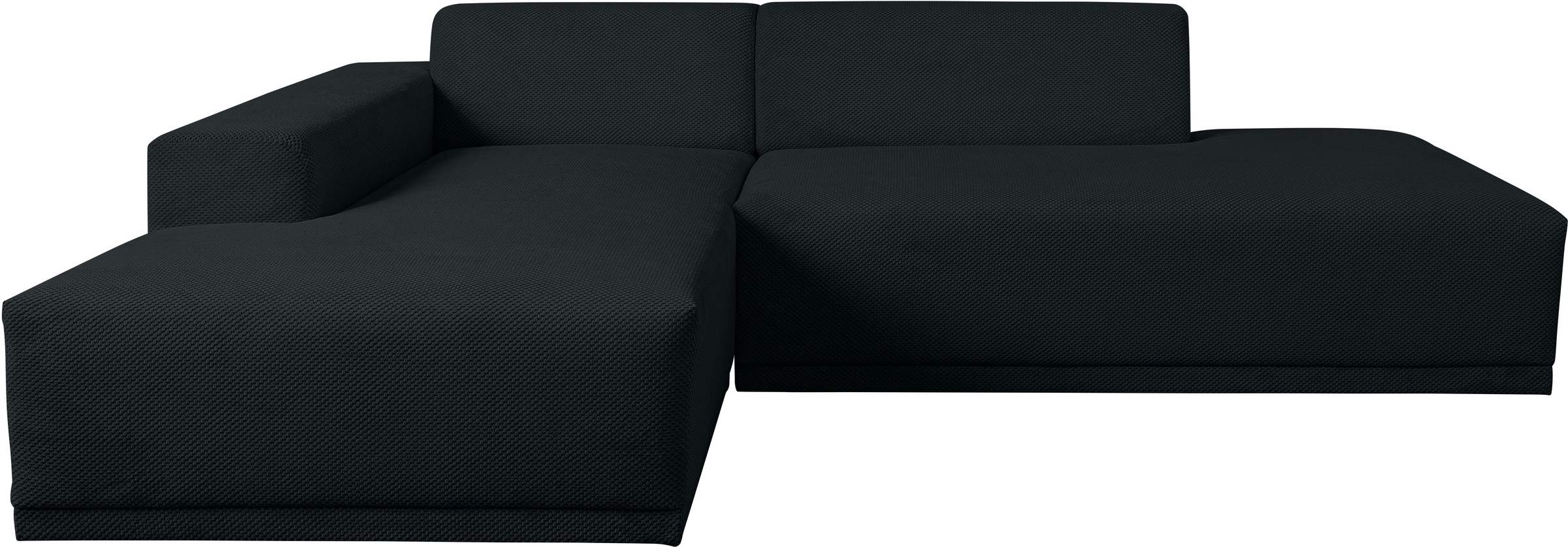 WERK2 Ecksofa »Apollo, hoher Sitzkomfort, aktuelles Design, Breite 264cm, L günstig online kaufen