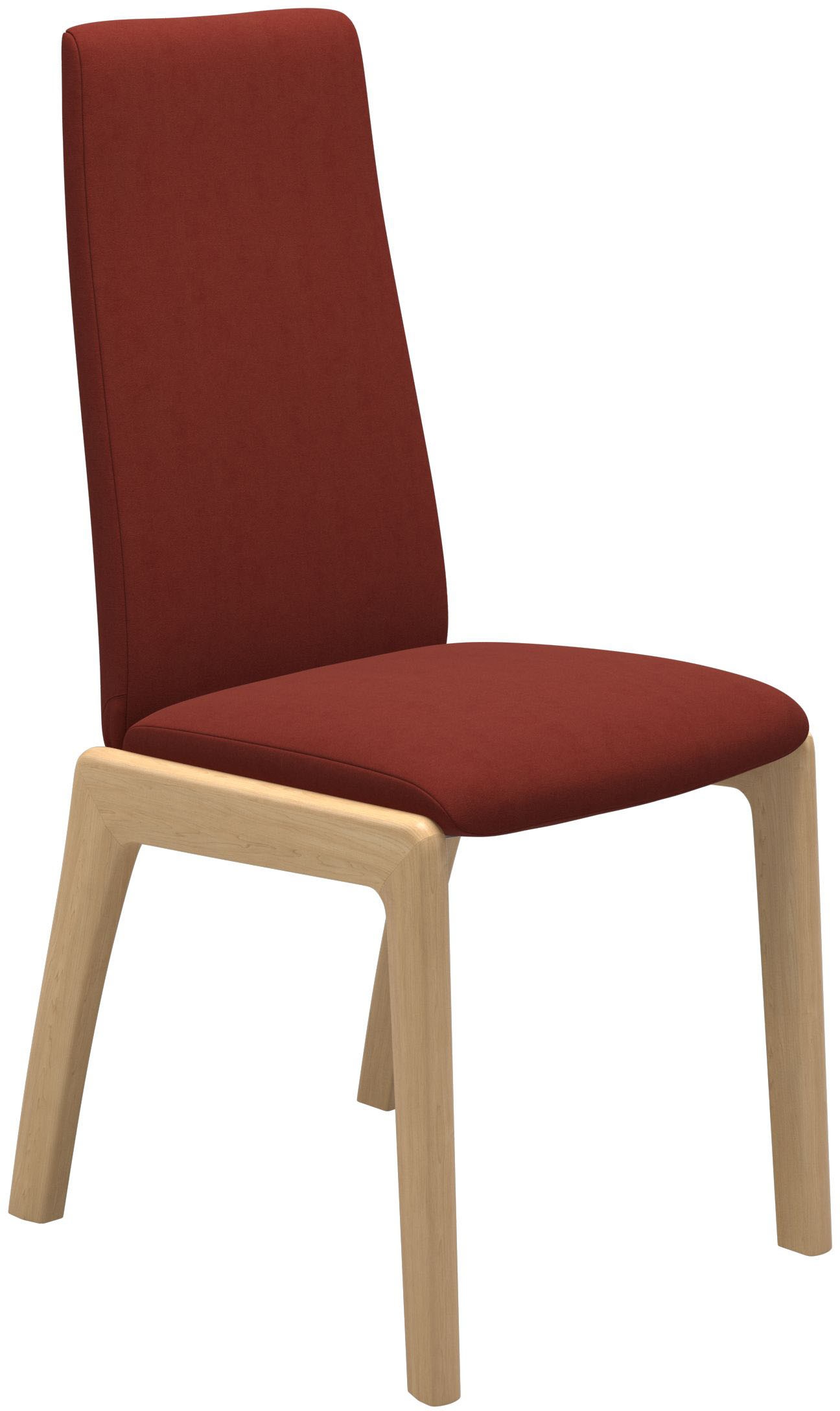 Stressless® Polsterstuhl »Laurel«, Microfaser DINAMICA, High Back, Größe M, mit abgerundeten Beinen in Eiche natur
