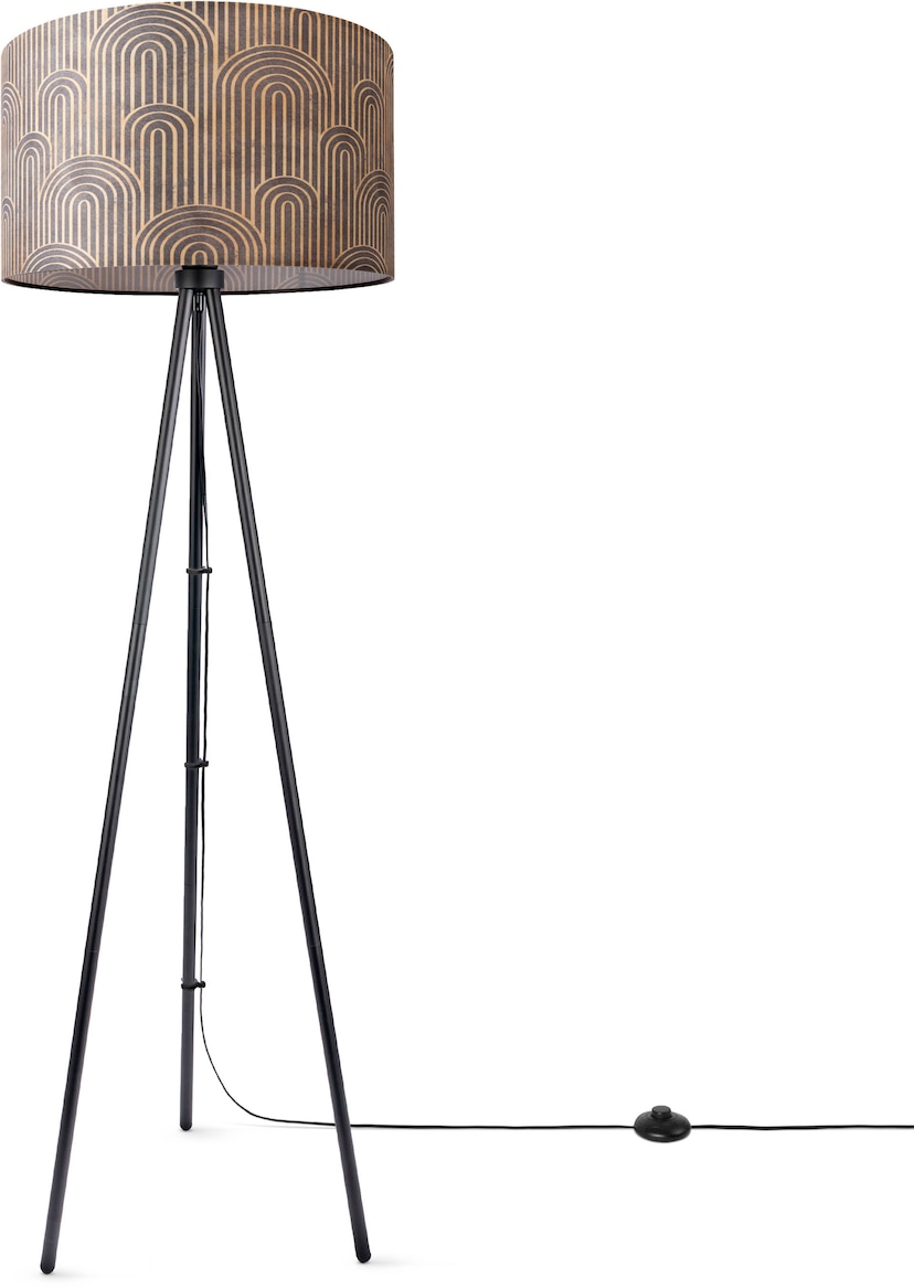 Pillar«, Stativ Wohnzimmerlampe Abstrakt Stoffschirm »Trina Vintage Stehlampe Paco online kaufen Stehlampe Home Mit