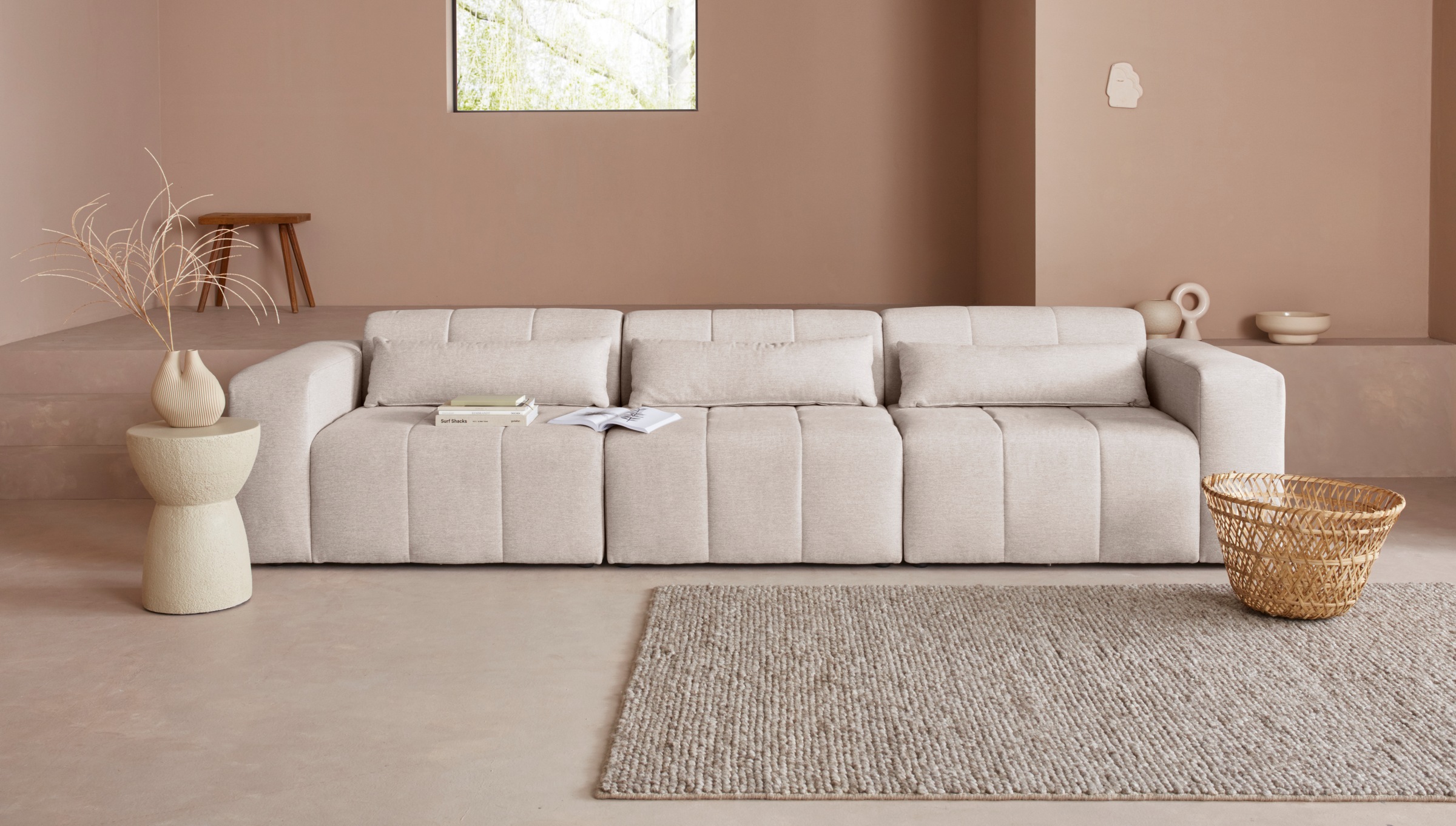 LeGer Home by Lena Gercke Sofaelement »Maileen«, Modul Sessel mit Armlehne, günstig online kaufen