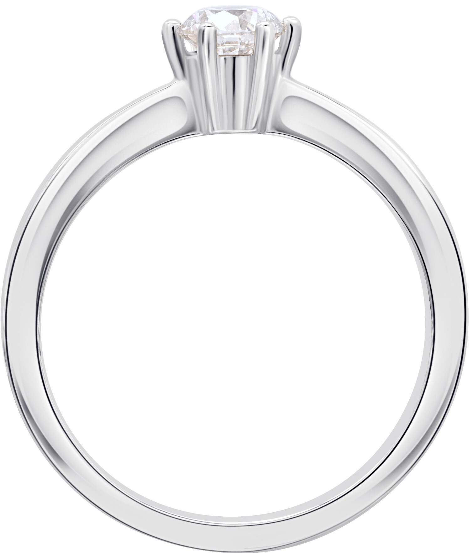 ONE ELEMENT Diamantring »0,10 ct Diamant Brillant Ring aus 950 Platin«, Damen Platin... kaufen