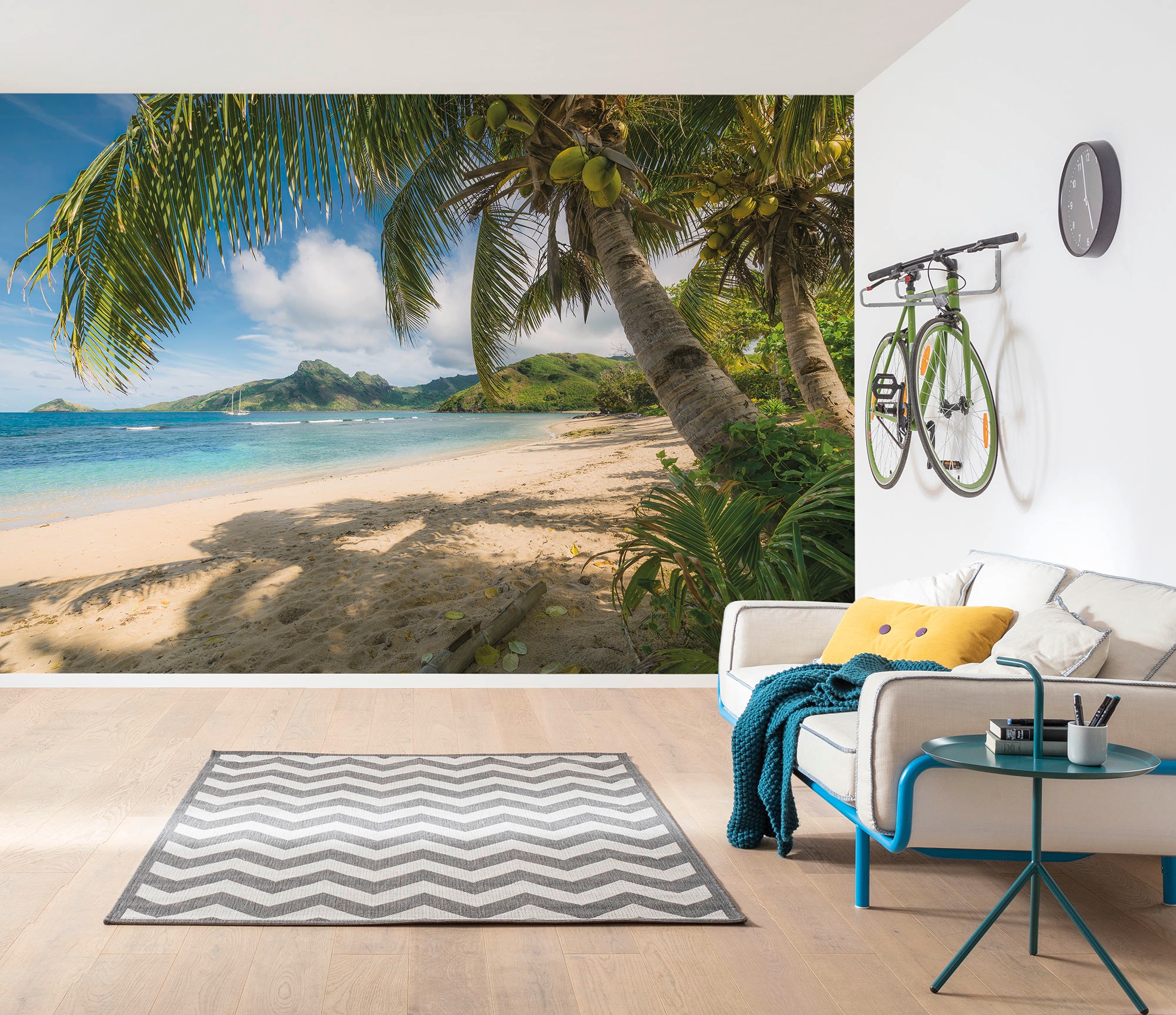 Komar Fototapete »Castaway - Größe 368 x 254 cm«, bedruckt, Wohnzimmer, Sch günstig online kaufen