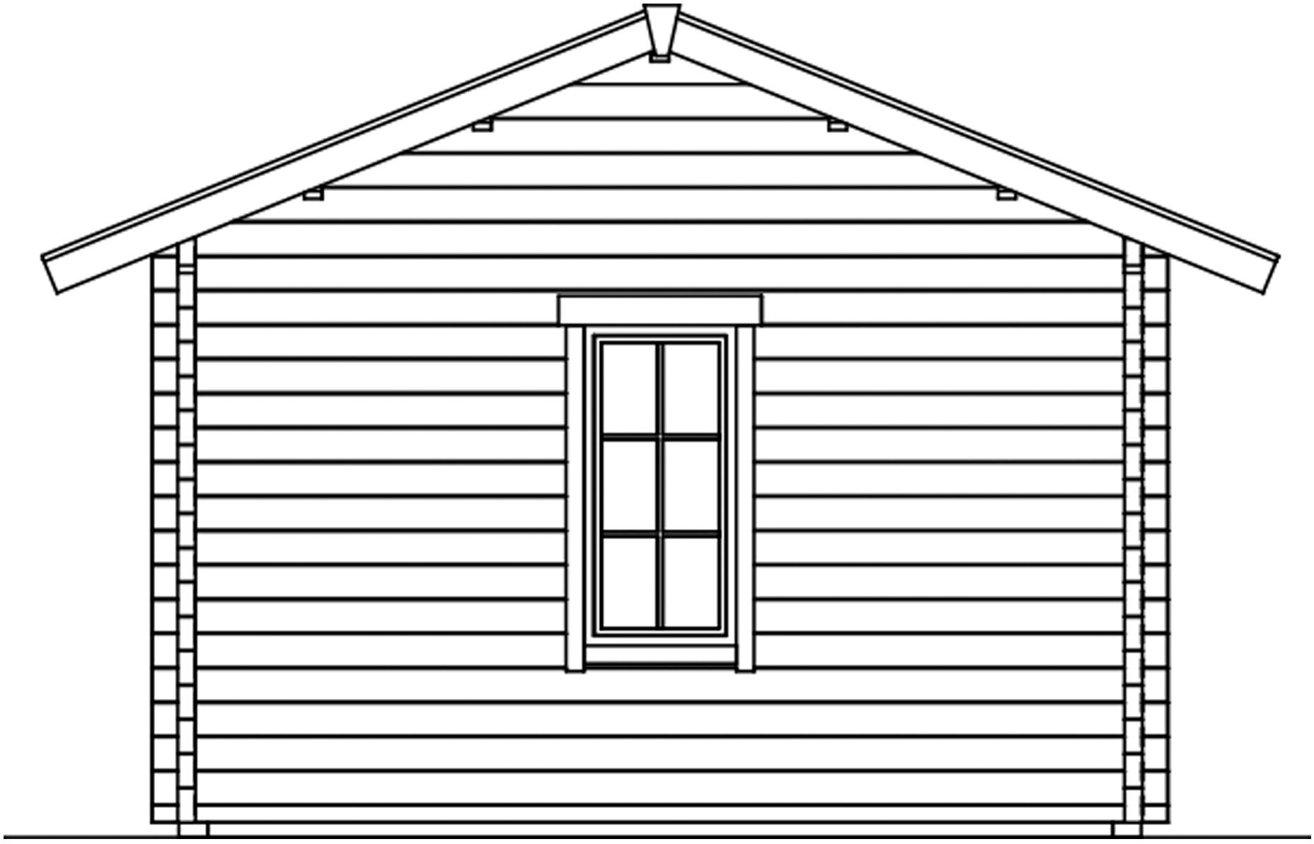 Skanholz Gartenhaus »Montreal 2«, mit 2. Schalung