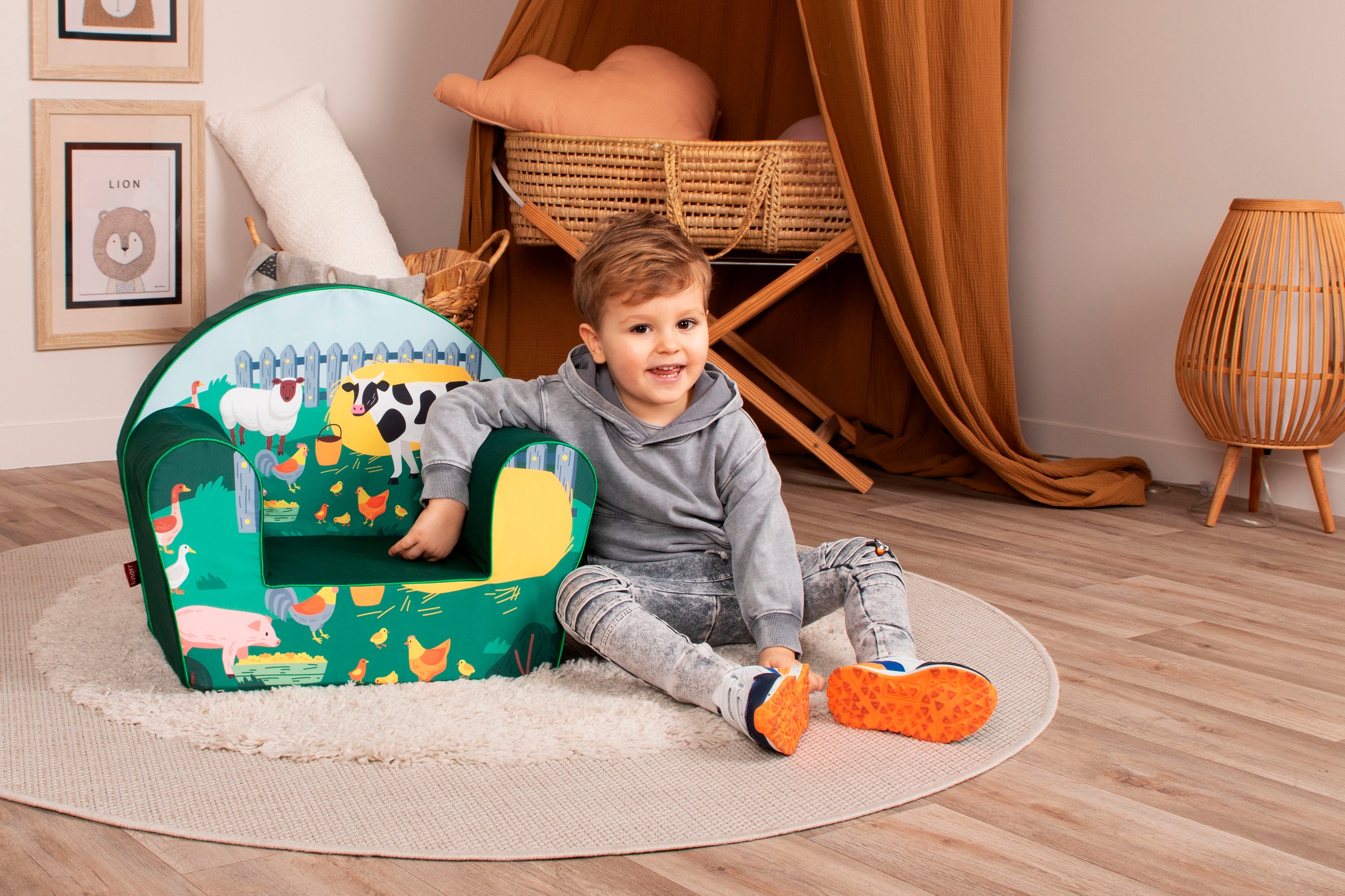Knorrtoys® Sessel »Bauernhof«, für Kinder; Made in Europe