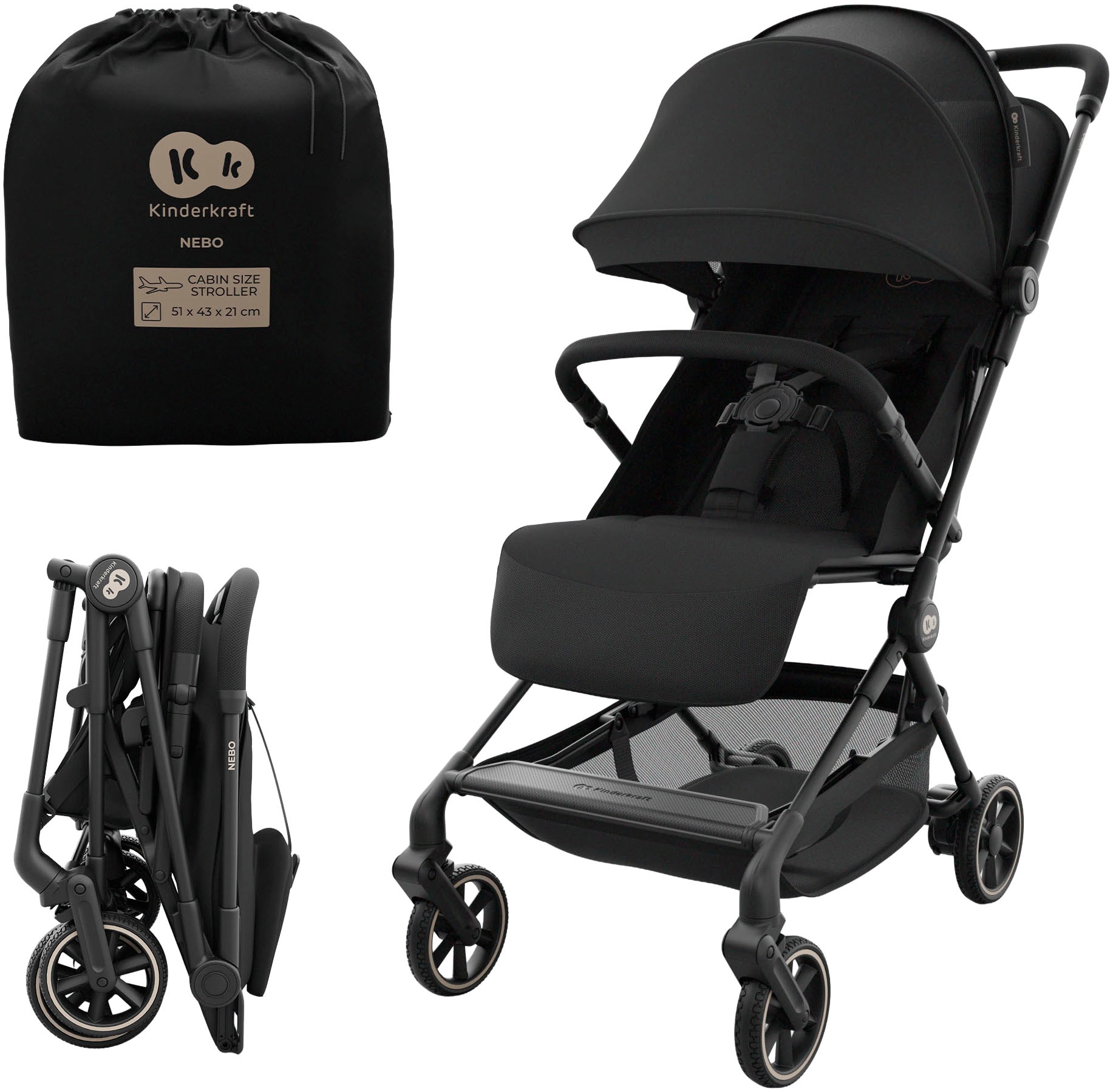 Kinderkraft Kinder-Buggy »NEBO« 22 kg