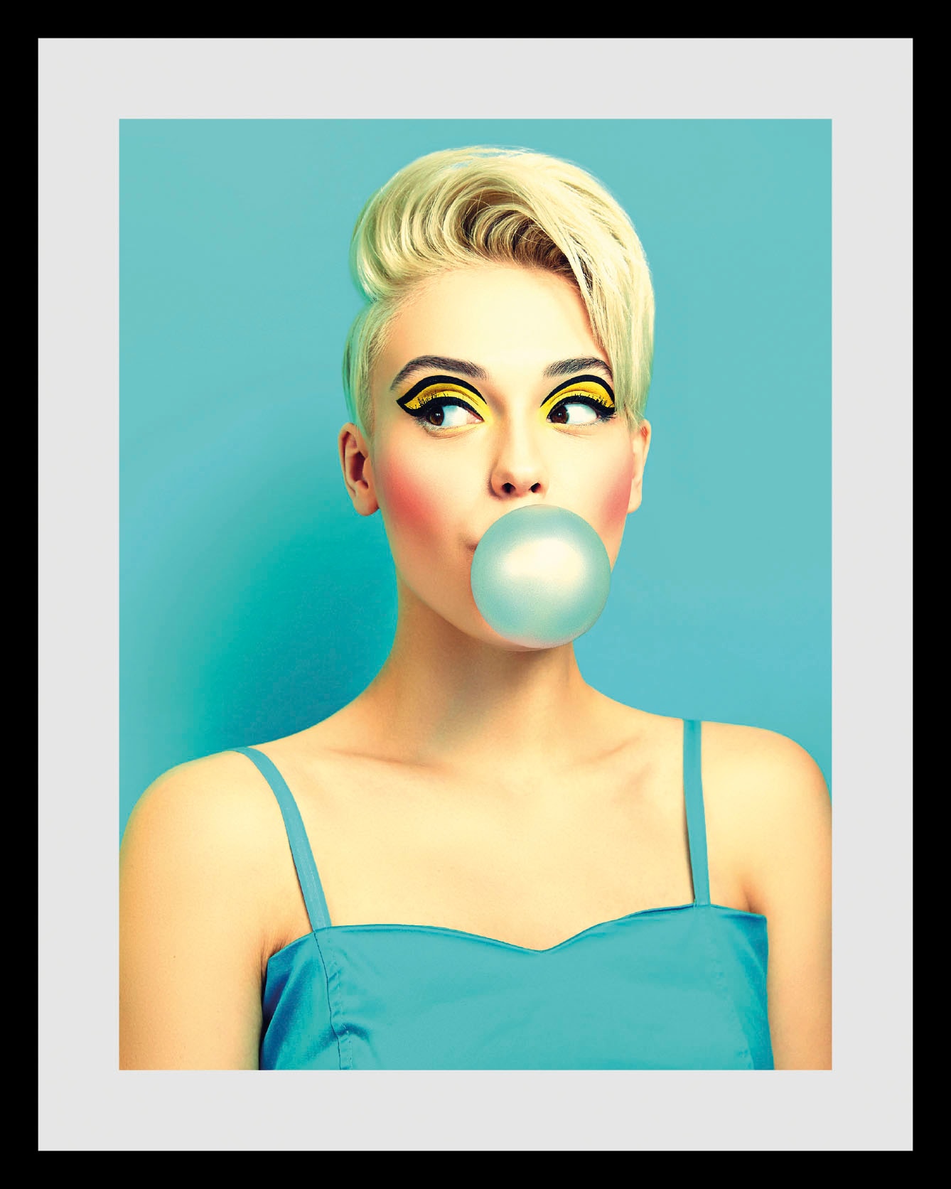 queence Bild »Mintpower«, Frau-Bilder von Frauen-Art-Kunst-Fashion-Mode-Mag günstig online kaufen