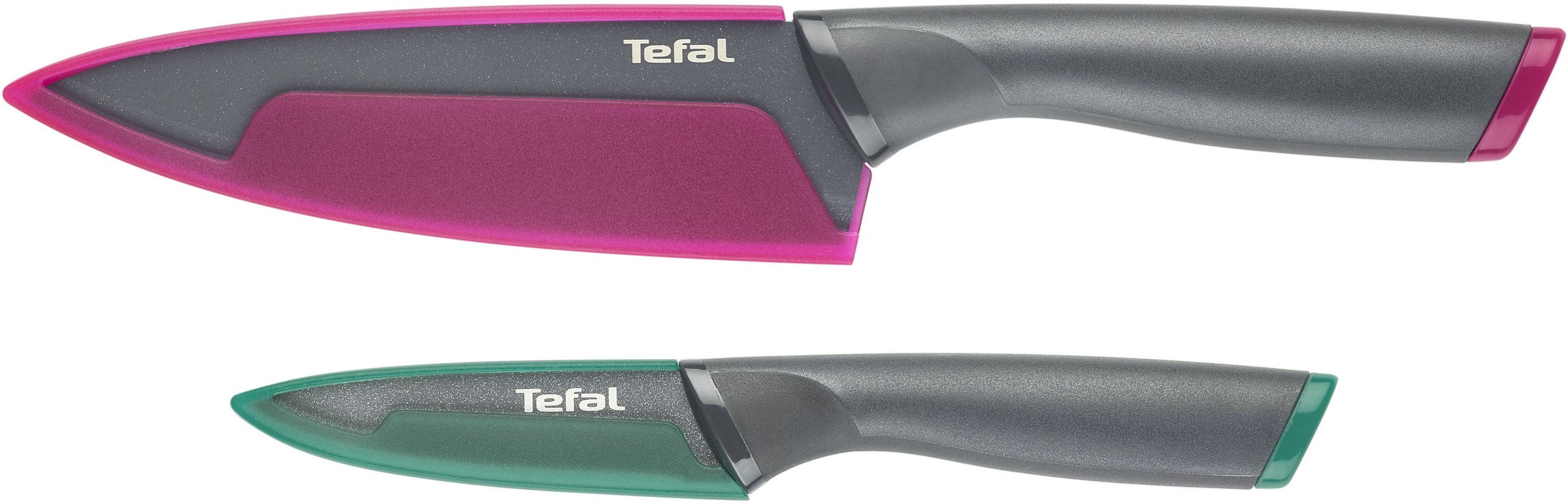 Tefal Messer-Set »Fresh Kitchen« 2-tlg, Klingen aus rostfreiem Stahl, Titan günstig online kaufen