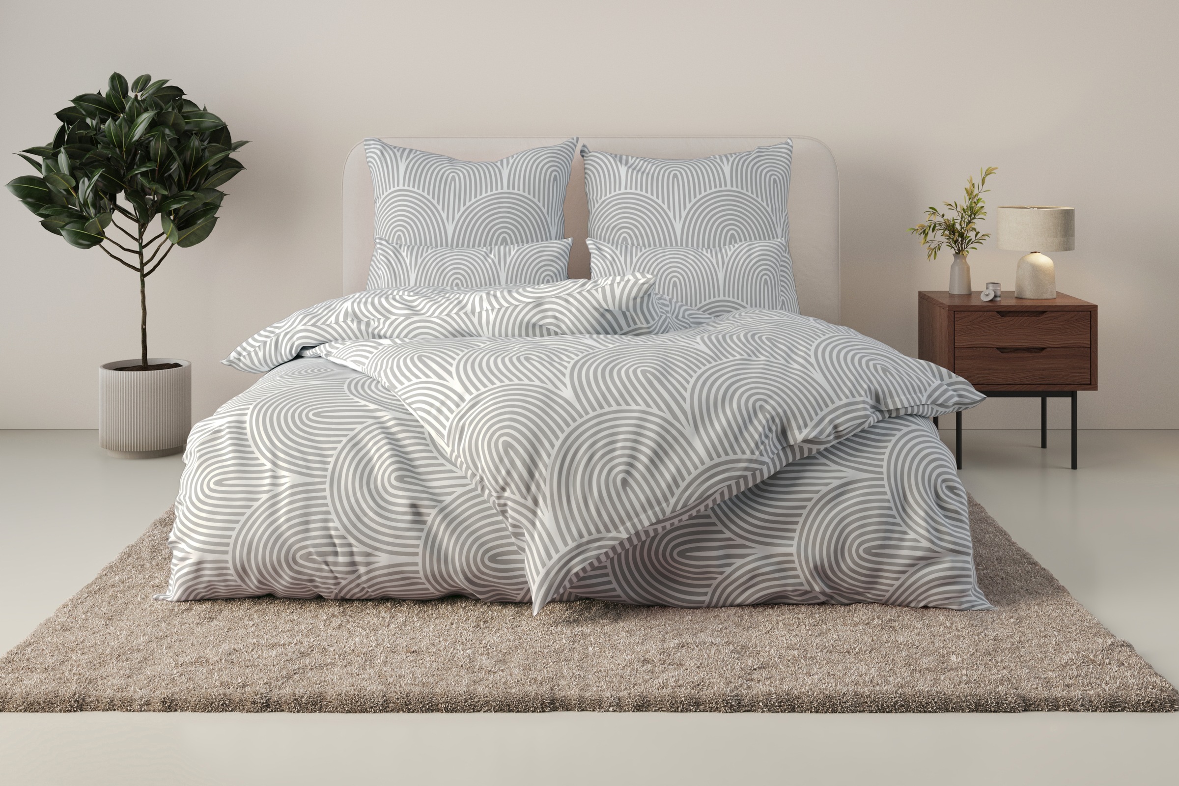 Leonique Bettwäsche »Matilda in Gr. 135x200 oder 155x220 cm« 3 Stk. tlg. Be günstig online kaufen