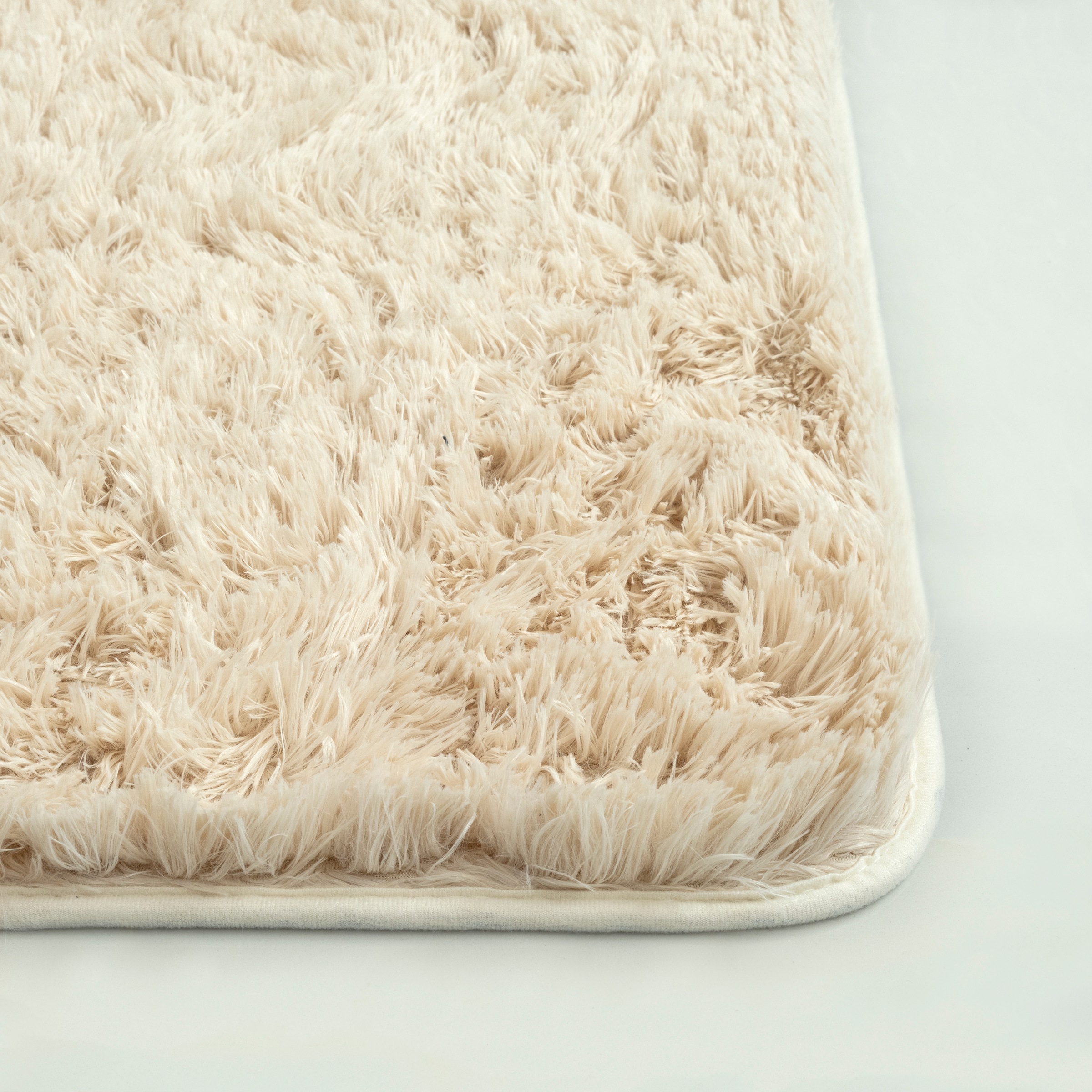 merinos Teppich »Fluffy Shaggy«, rechteckig, 35 mm Höhe, Flauschiger Hochflor Teppich, Wohnzimmer, Anti-Rutsch Unterseite