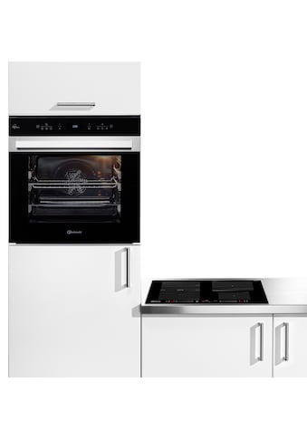 Backofen-Set »BAKO CONNECTIVITY«, BIK7 CHC8TS PT, mit 3-fach-Teleskopauszug, (Set)