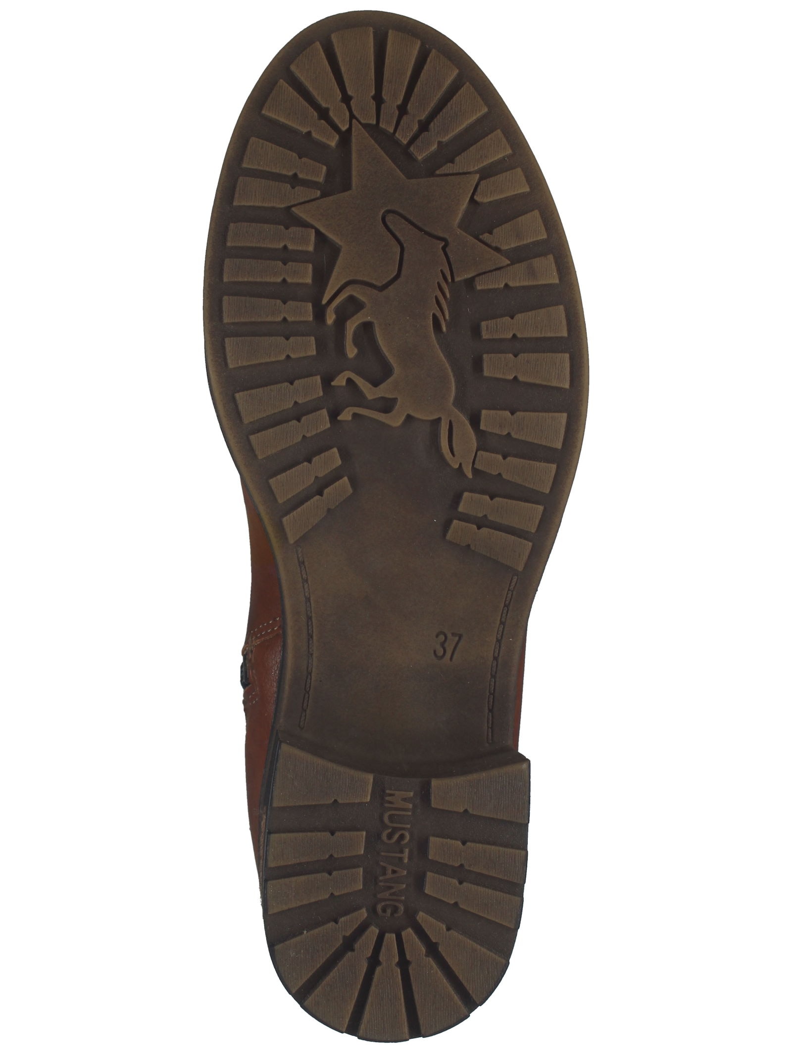 Mustang Shoes Schnürstiefelette »Mustang Shoes Stiefelette Lederimitat«