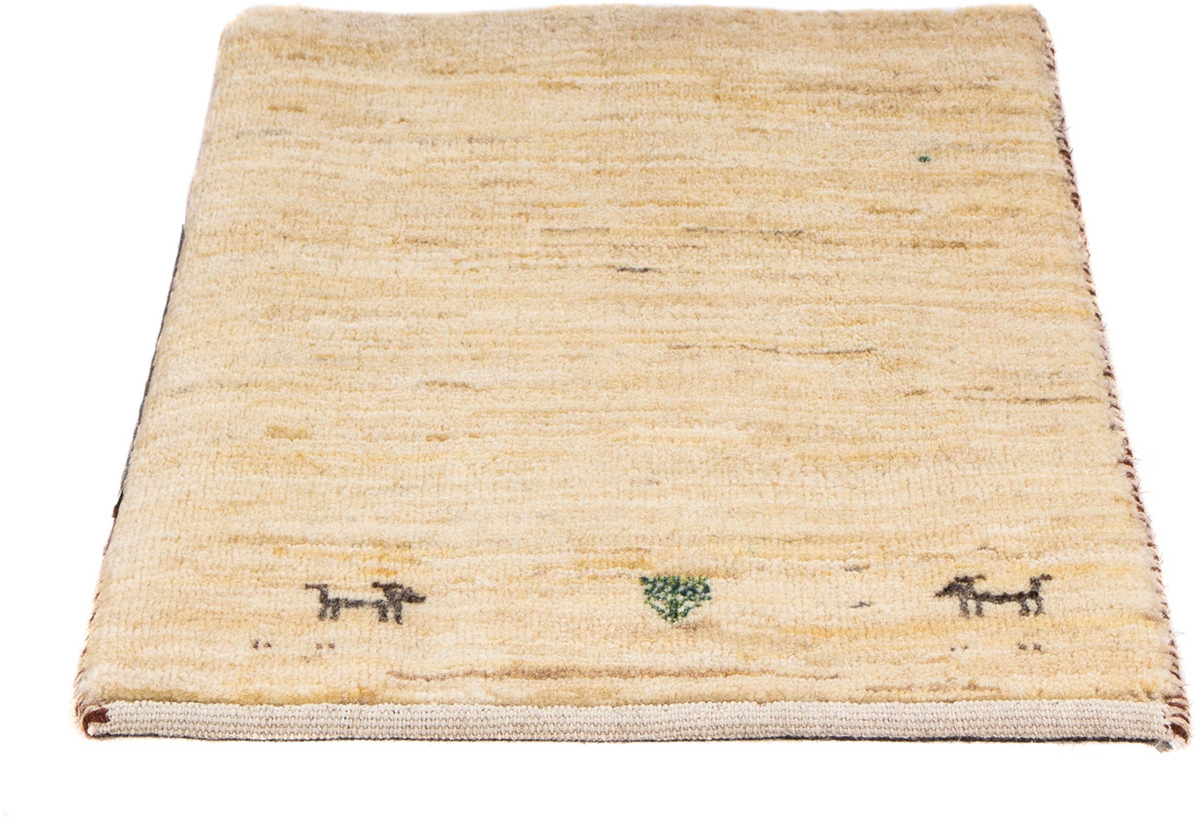 morgenland Wollteppich »Gabbeh - Loribaft Perser quadratisch - 45 x 40 cm - günstig online kaufen