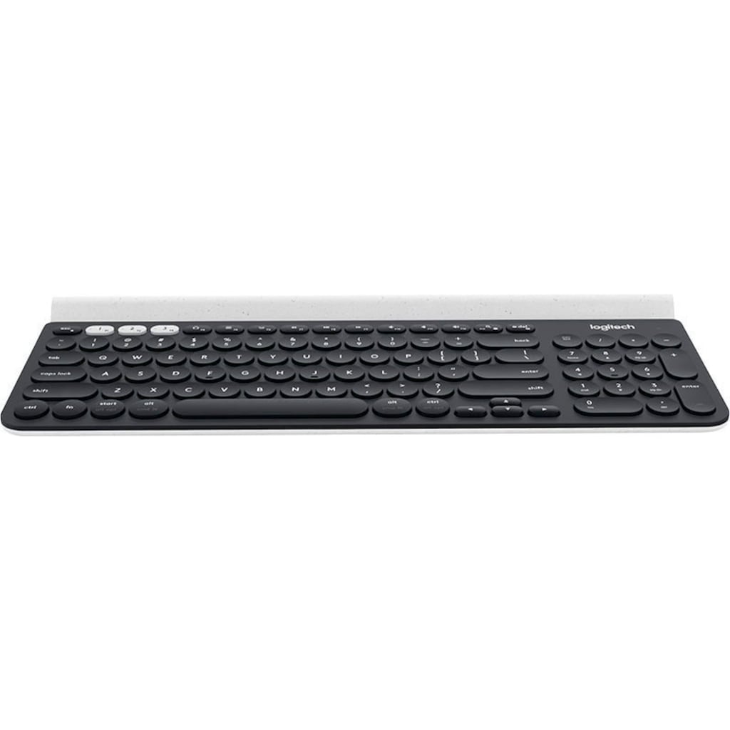 Logitech PC-Tastatur »Bluetooth Multi-Device Keyboard K780 Black«, (Ziffernblock), Nummernblock