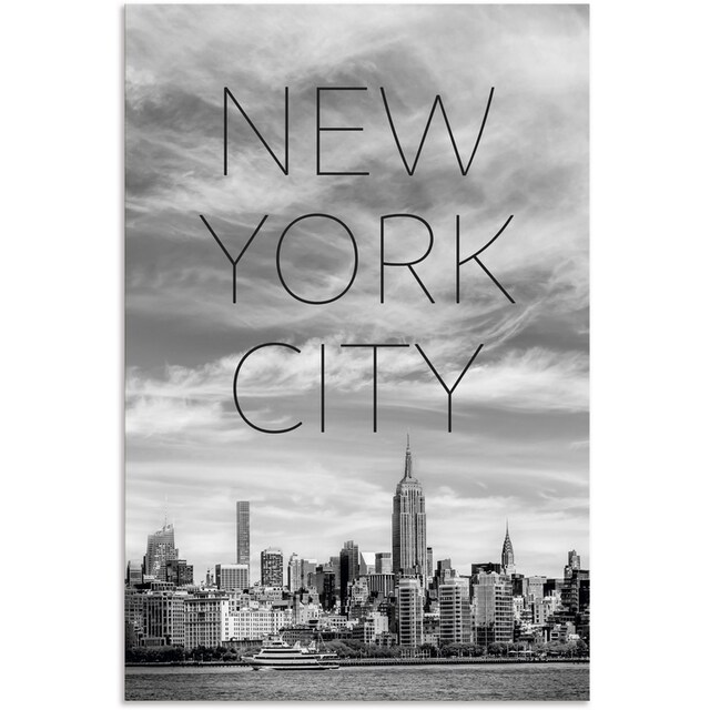 Artland Wandbild »NYC Midtown Manhattan«, New York, (1 St.), als Alubild,  Leinwandbild, Wandaufkleber oder Poster in versch. Größen auf Raten kaufen