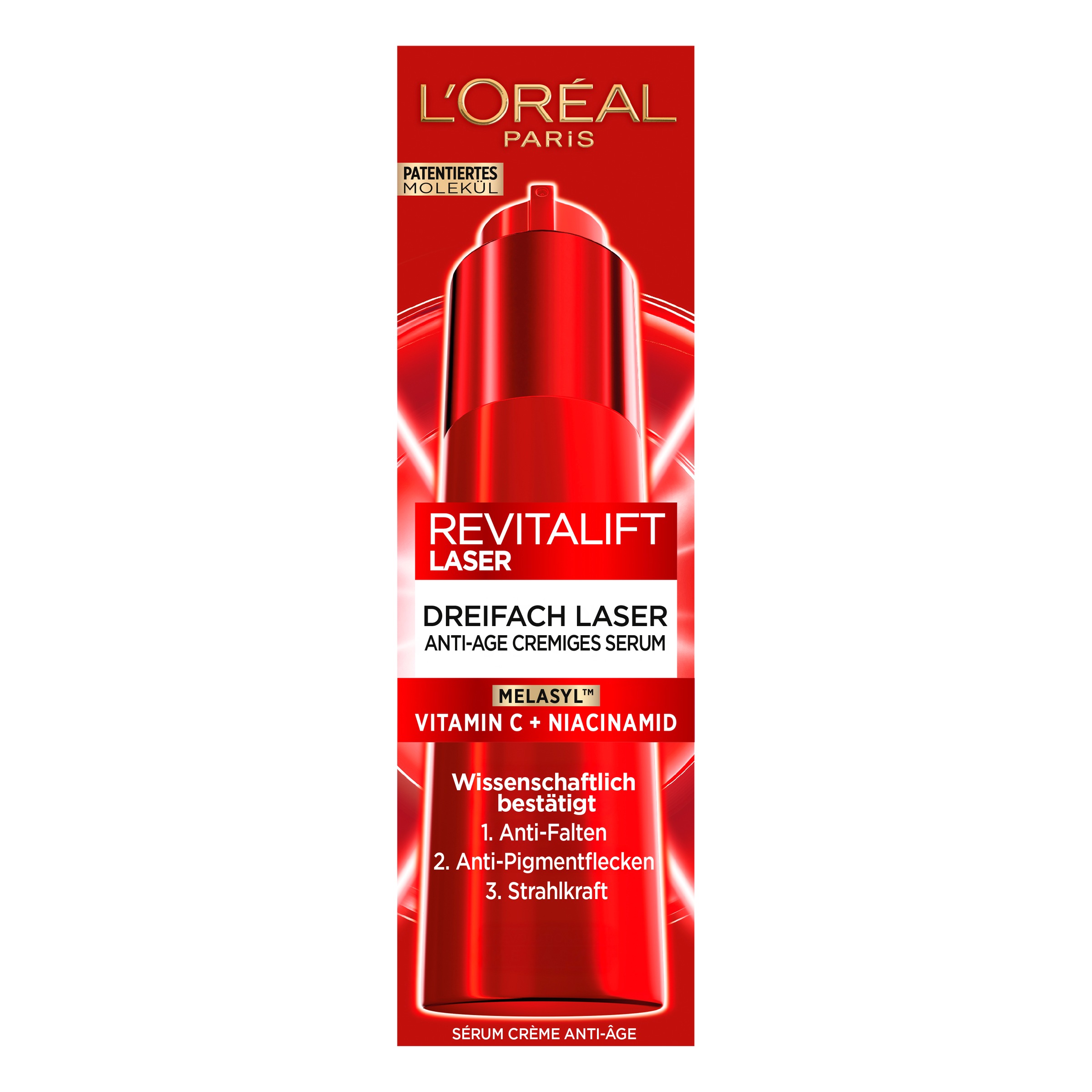 L'ORÉAL PARIS Gesichtsserum »REVITALIFT LASER ANTI-AGE CREMIGES SERUM«