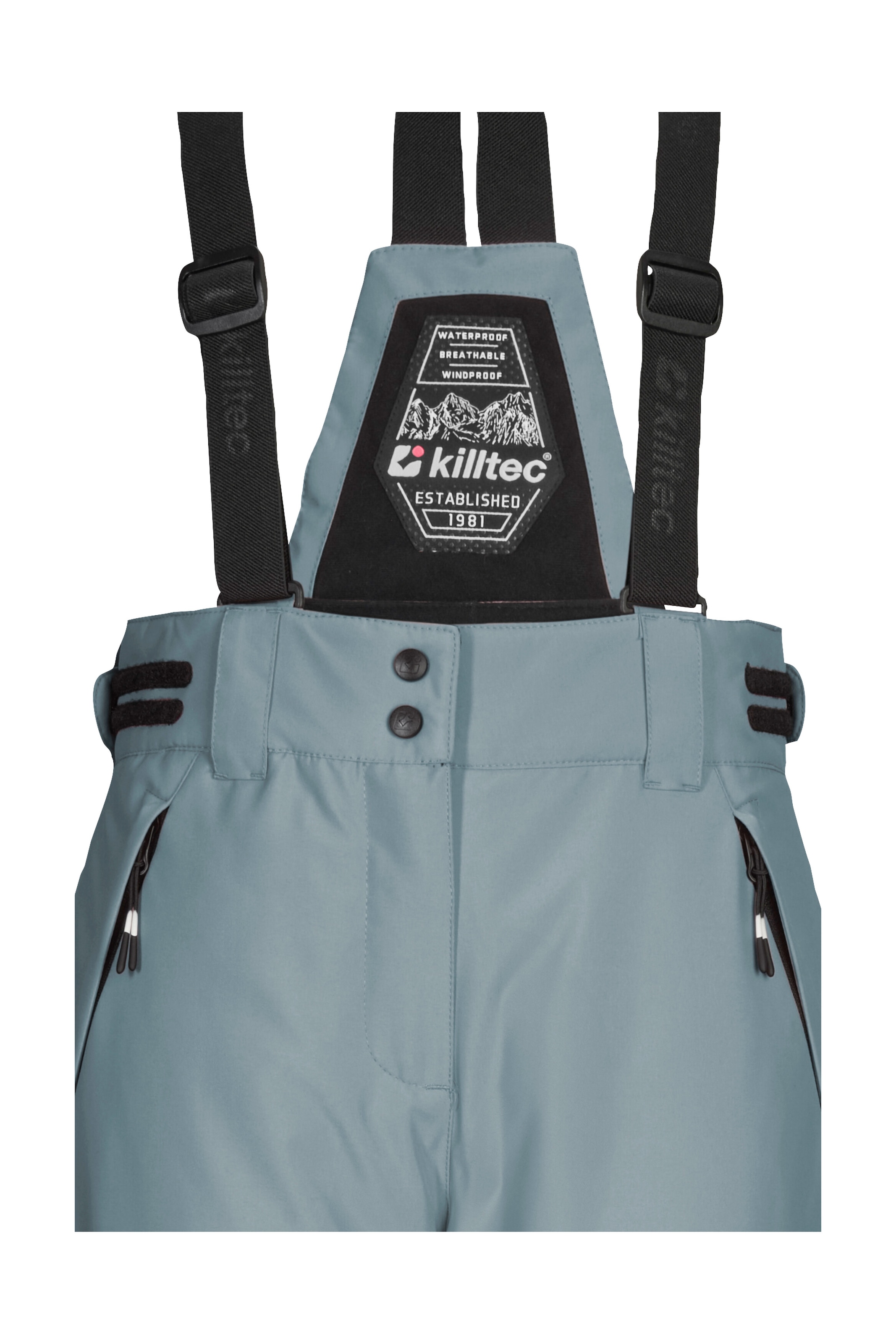 Killtec Skihose »KSW 213 GRLS SKI PNTS«, Wasserdichte, atmungsaktive Skihose mit verstellbarer Taille