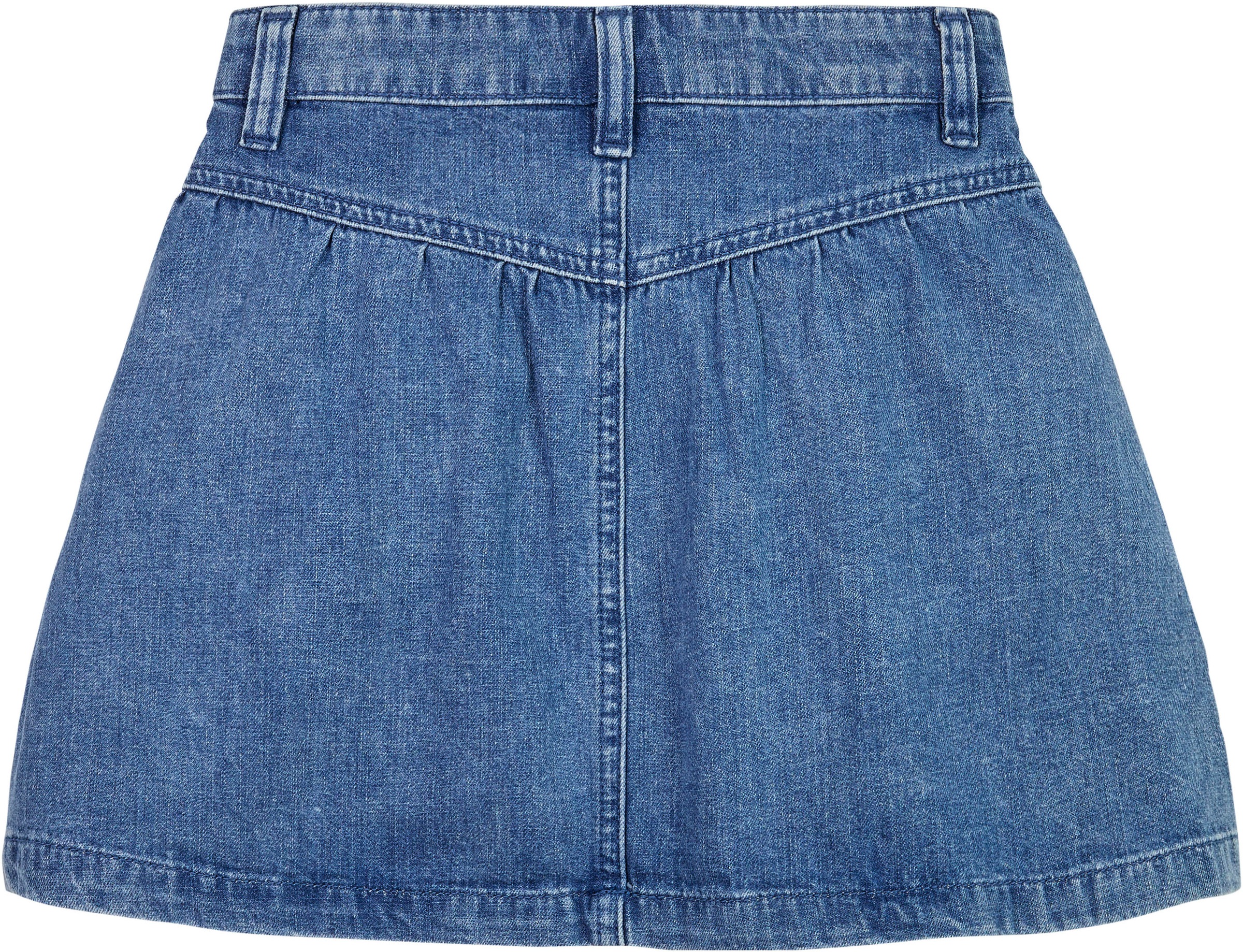 Tommy Hilfiger A-Linien-Rock »DENIM FRONT YOKE DETAIL SKIRT«, Kinder bis 16 Jahre