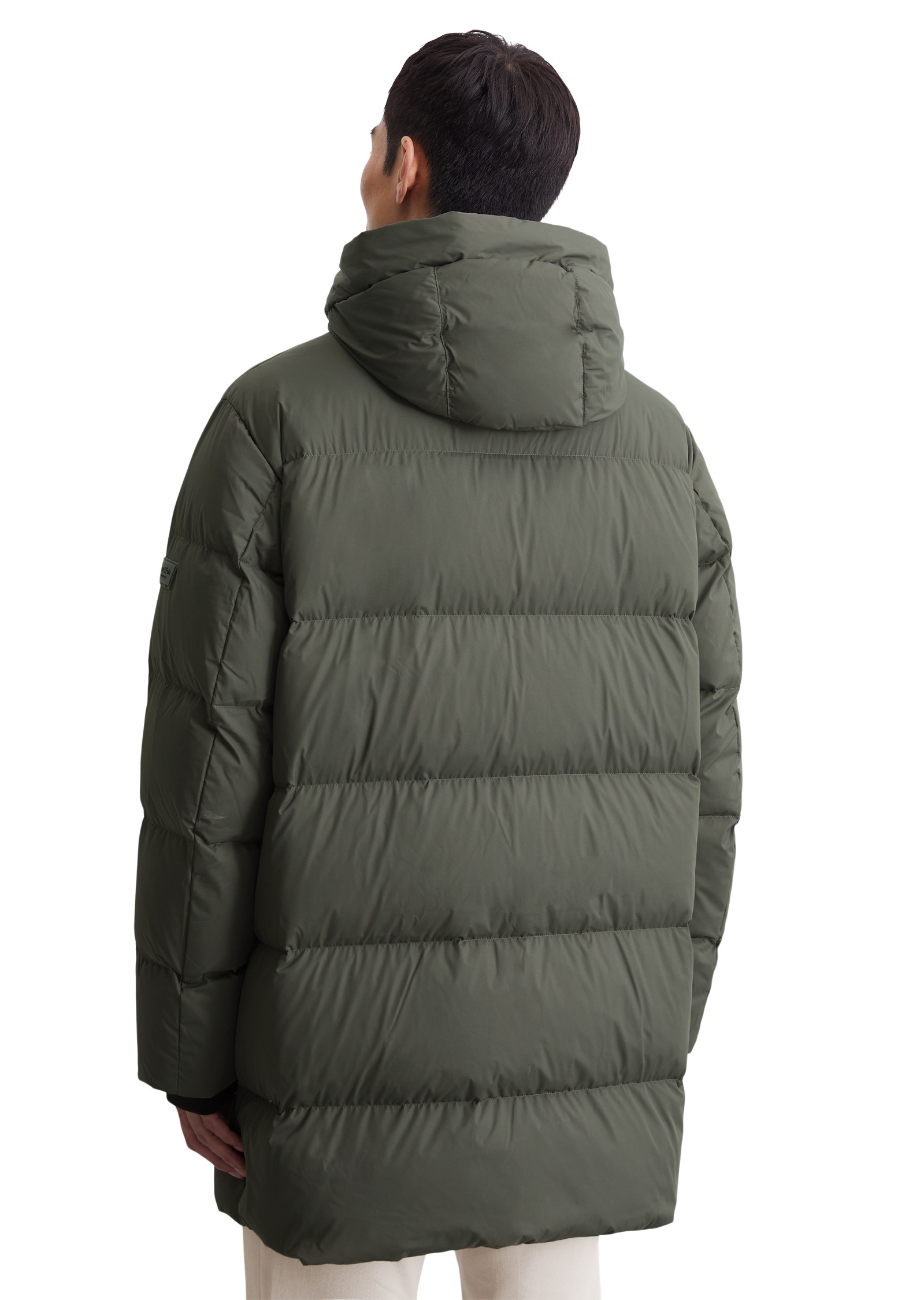 Marc O'Polo Winterjacke, mit Kapuze, mit Kapuze und vielen Details