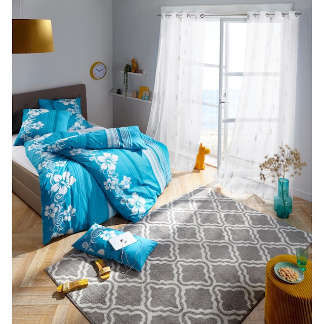 my home Teppich »Debora«, rechteckig, Kurzflor, Teppich gemustert,  geometrisches Design, weich bequem und schnell bestellen