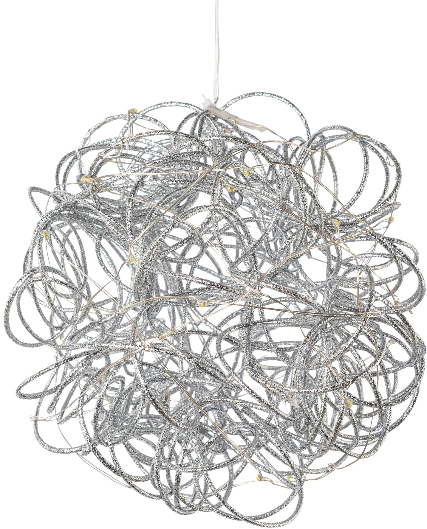 Creativ light Dekoobjekt »Hänge-Drahtkugel«, mit 25 LED