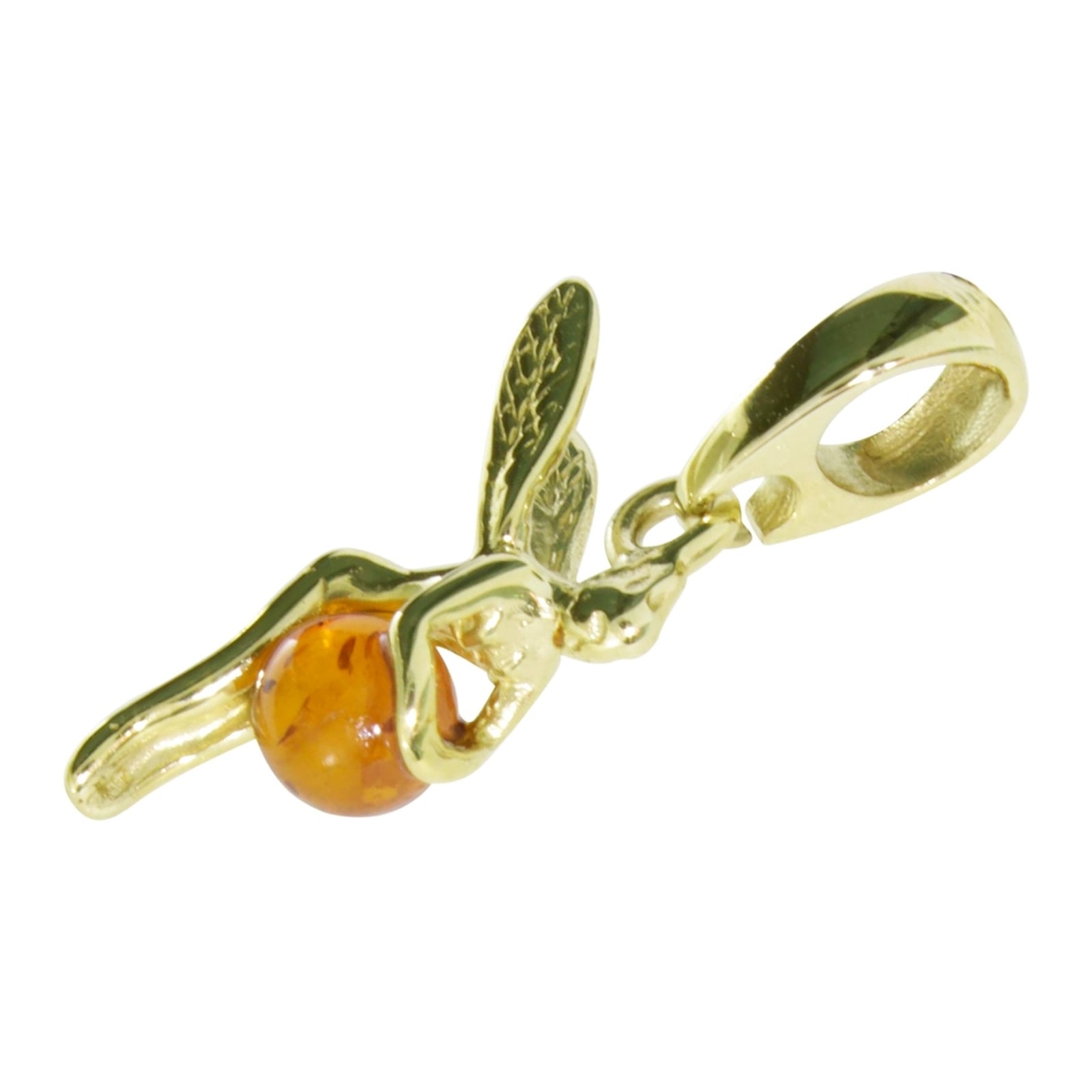 OSTSEE-SCHMUCK Kette mit Anhänger »Ostsee-Schmuck Kette mit Anhänger Elfe Kette mit Anhänger Elfe«, (2 tlg.)