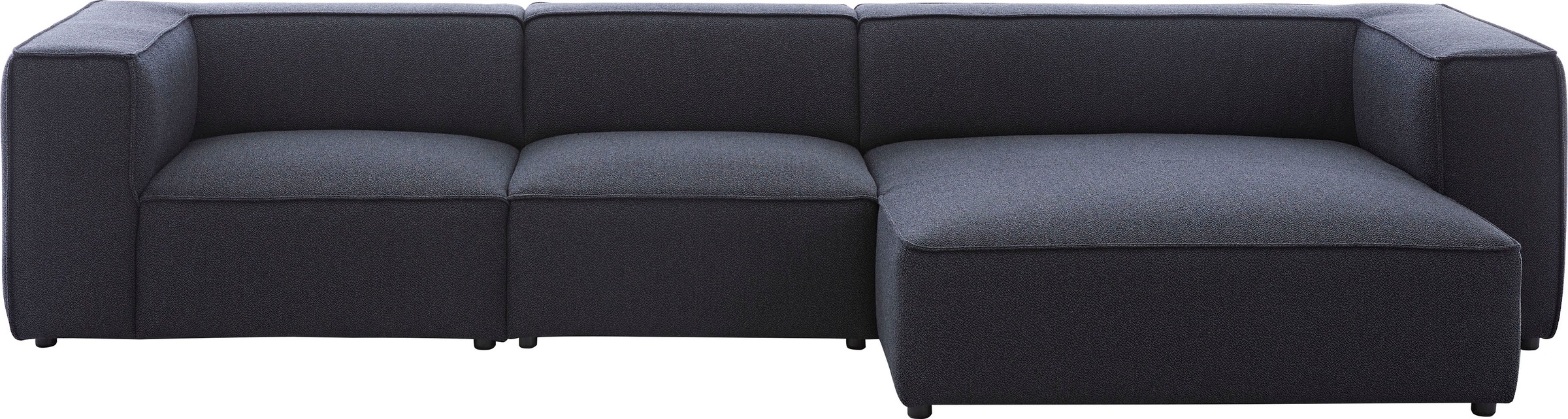 W.SCHILLIG Ecksofa »around-the-block«, mit eleganter Biese, mit Federkern, günstig online kaufen