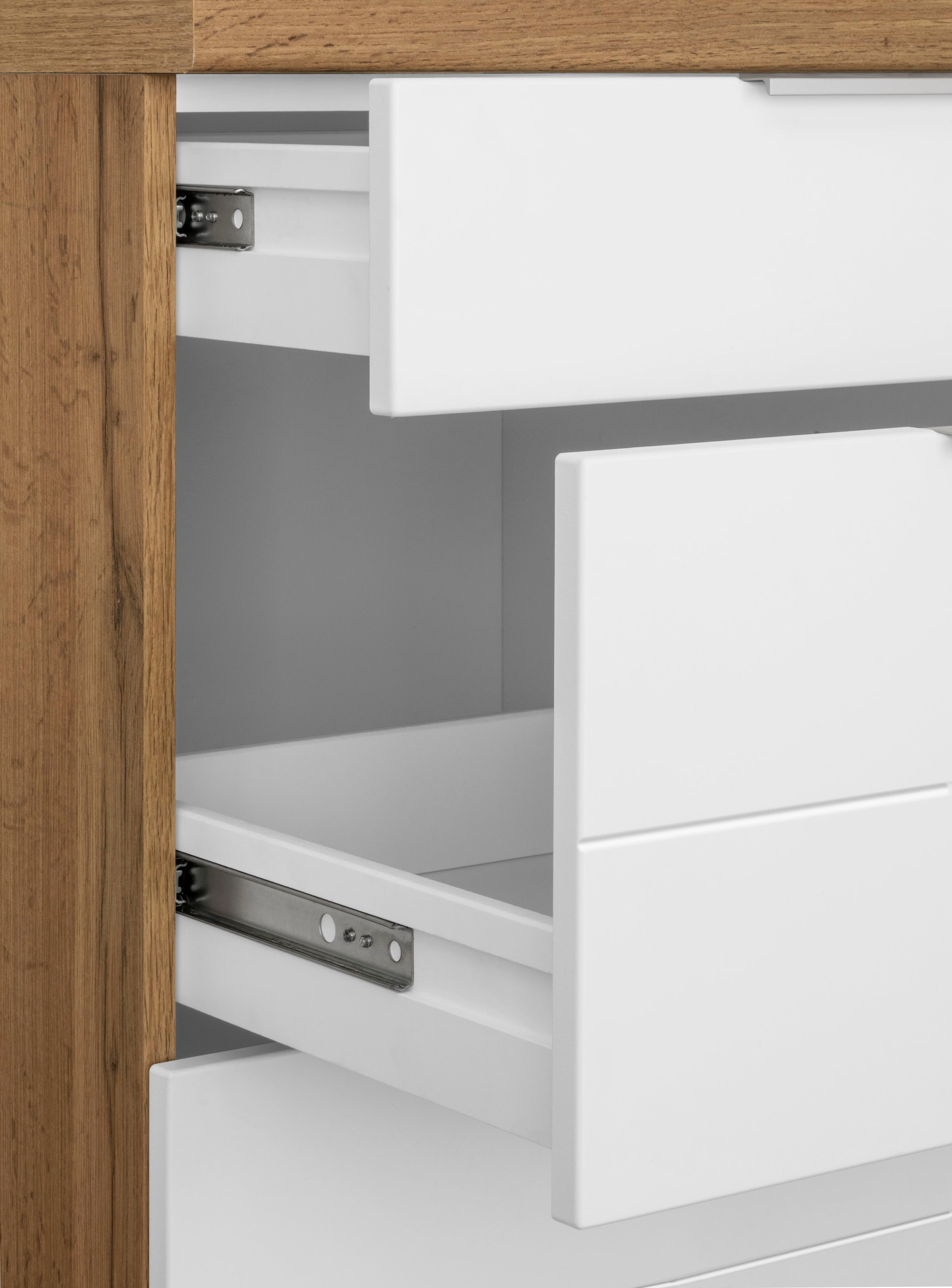 KOCHSTATION Winkelküche »KS-Luhe«, Stellbreite 240x270 cm, wahlweise mit oder ohne E-Geräten, MDF-Fronten