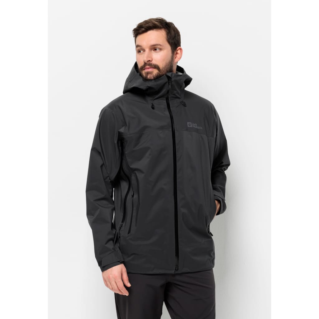 Jack Wolfskin Funktionsjacke »CYROX 3L JKT M«, mit Kapuze