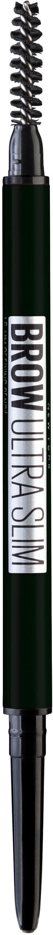MAYBELLINE NEW YORK Augenbrauen-Stift »Brow Ultra Slim Liner« mit Farbpigment-Gel Nr. 6 black brown Make-Up von L'Oréal Paris