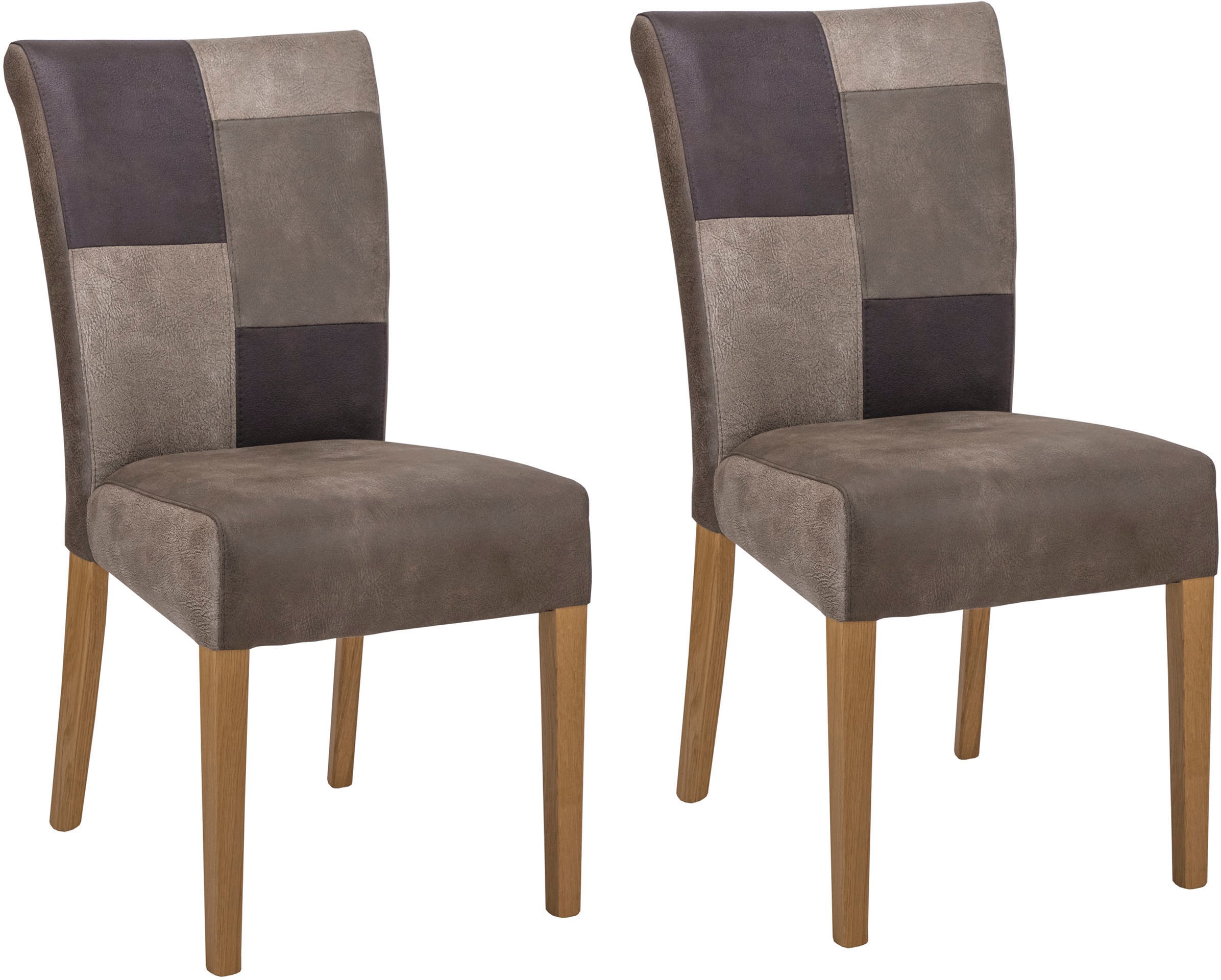 Home affaire Esszimmerstuhl »Queen«, (Set), 2 St., Lederoptik, Beingestell günstig online kaufen